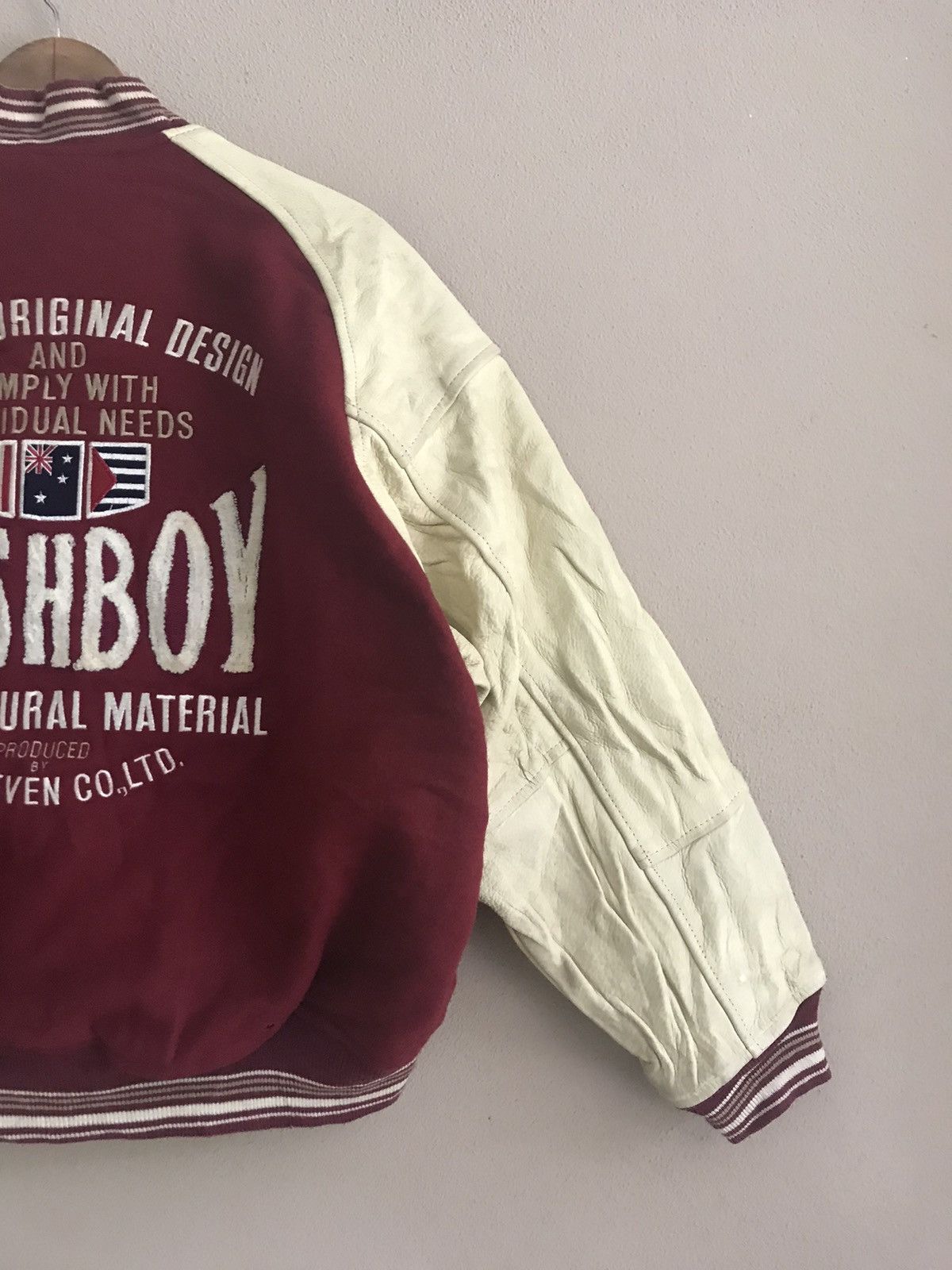 Vintage Vintage Poshboy reversible varsity jacket Size US L / EU 52-54 / 3 - 9 Thumbnail