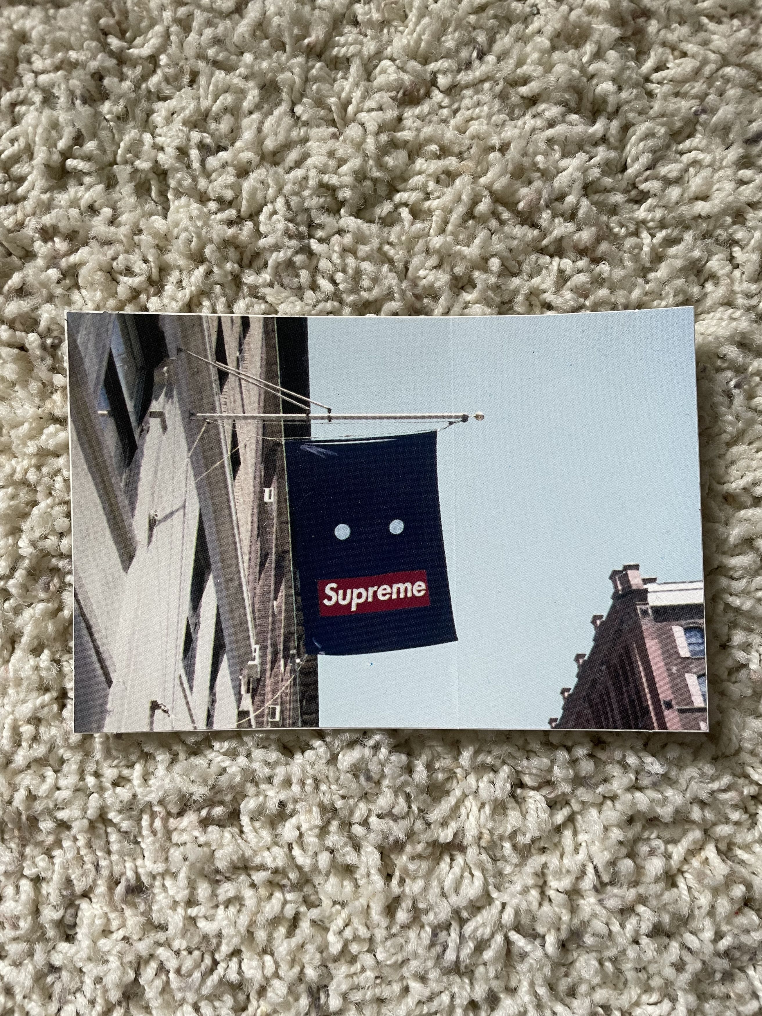 Supreme Store Sign Face Sticker Size ONE SIZE - 1 Thumbnail