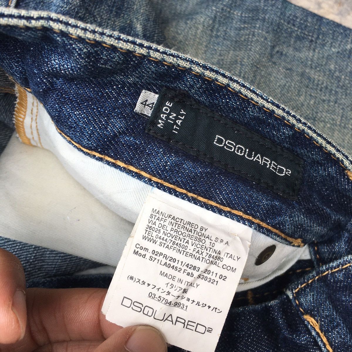 Dsquared2 Dsquared2 distressed denim nice design Size US 31 - 5 Thumbnail