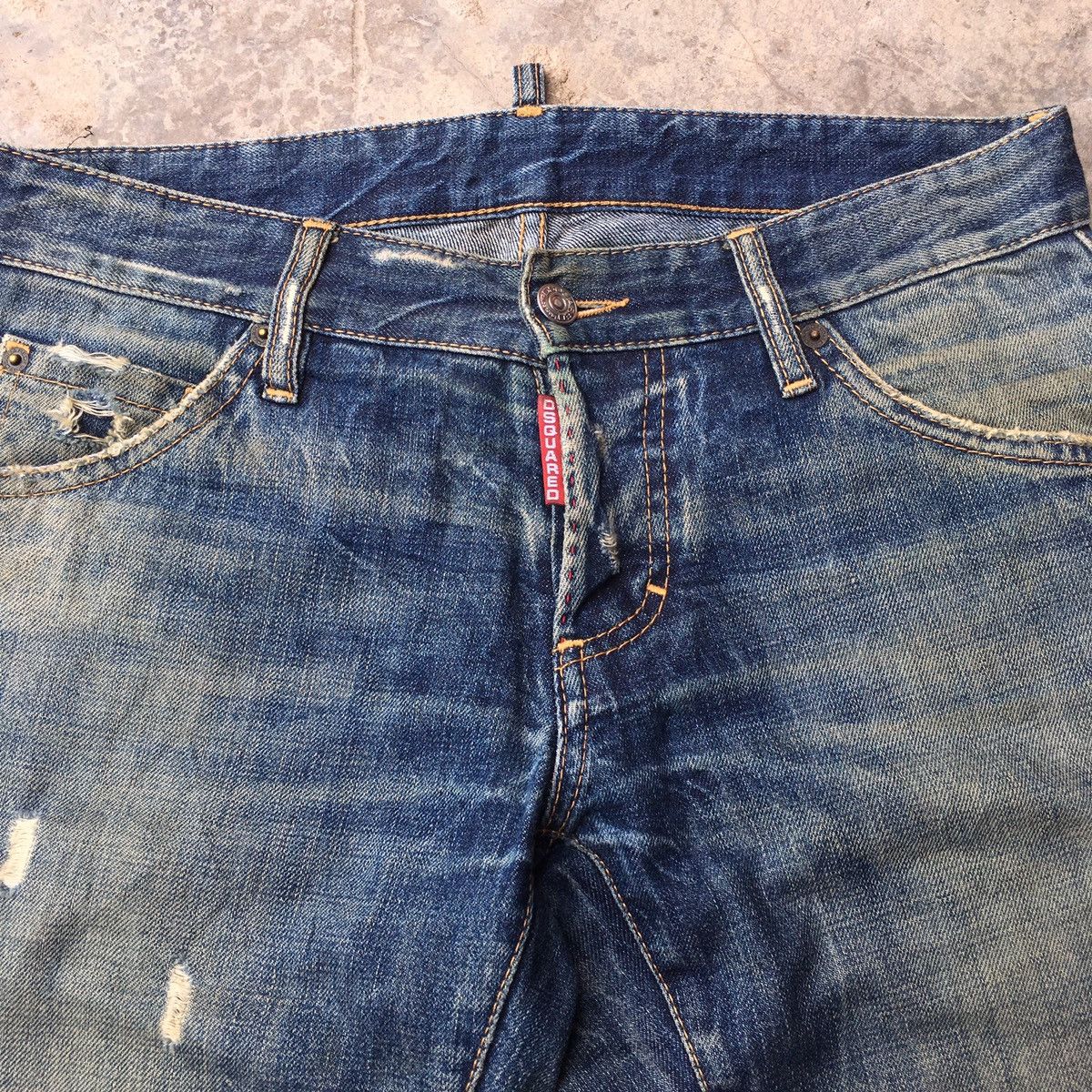 Dsquared2 Dsquared2 distressed denim nice design Size US 31 - 3 Thumbnail