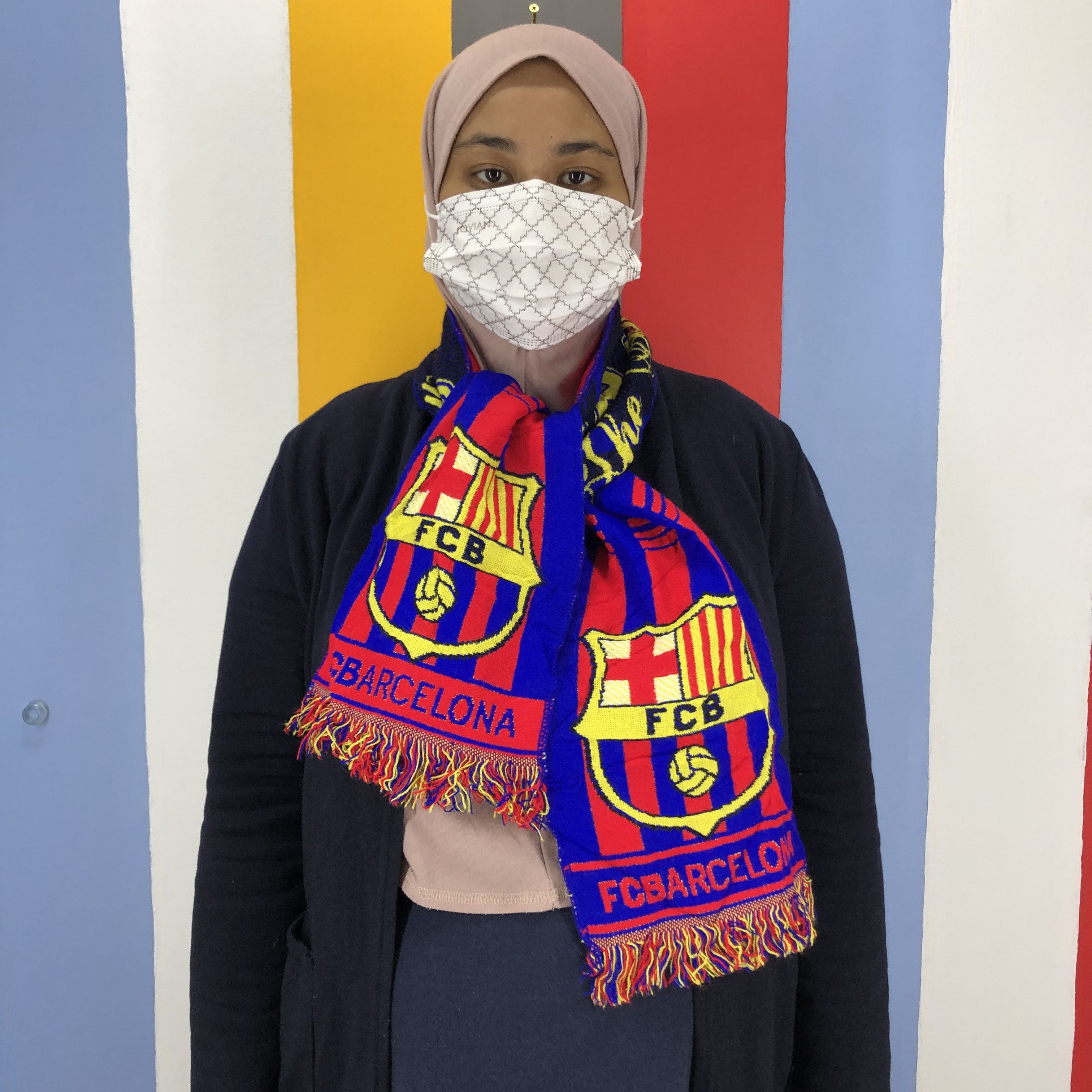 Other FC BARCELONA Made In SPAIN Muffler Scarf #0987/AG Size ONE SIZE - 2 Thumbnail