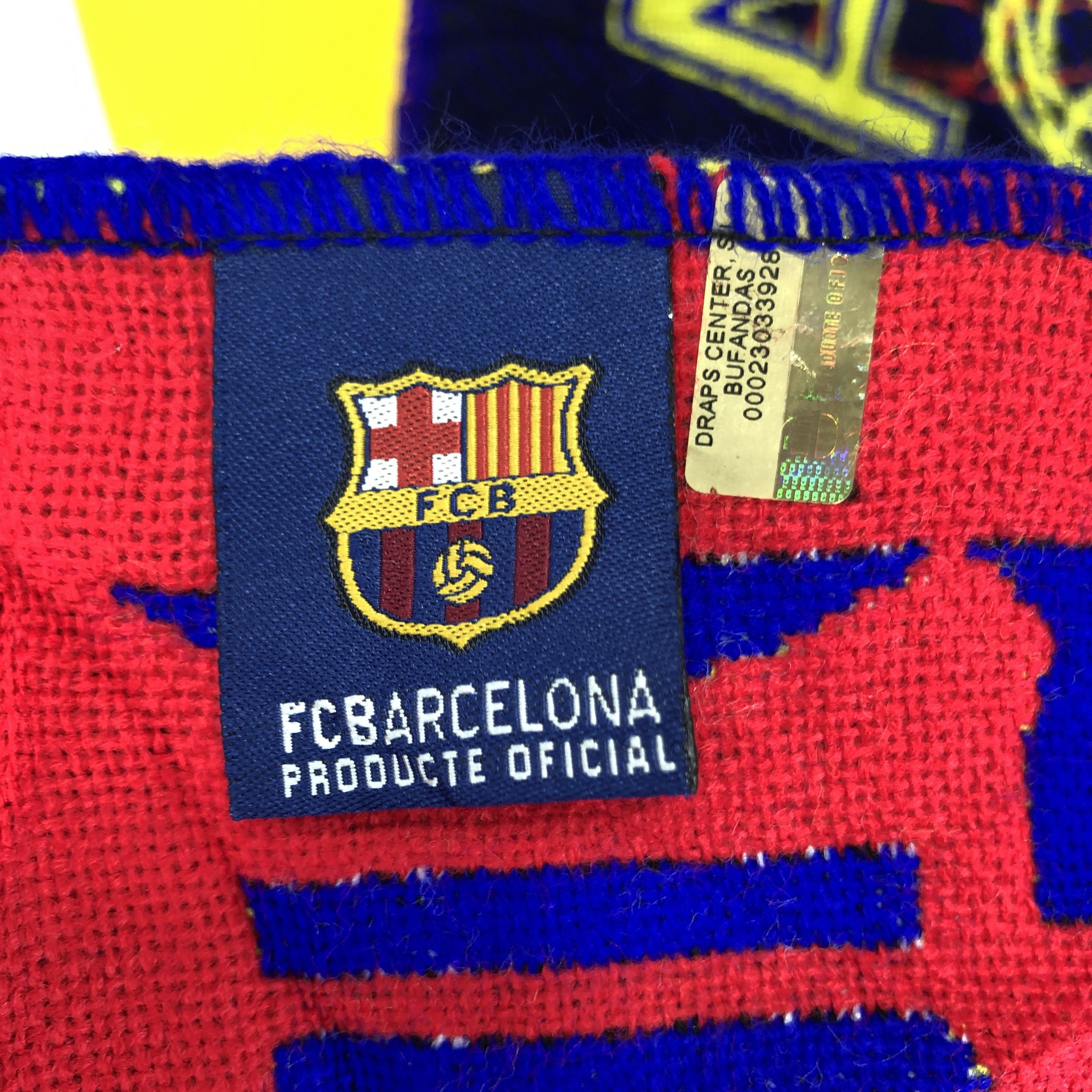 Other FC BARCELONA Made In SPAIN Muffler Scarf #0987/AG Size ONE SIZE - 5 Thumbnail