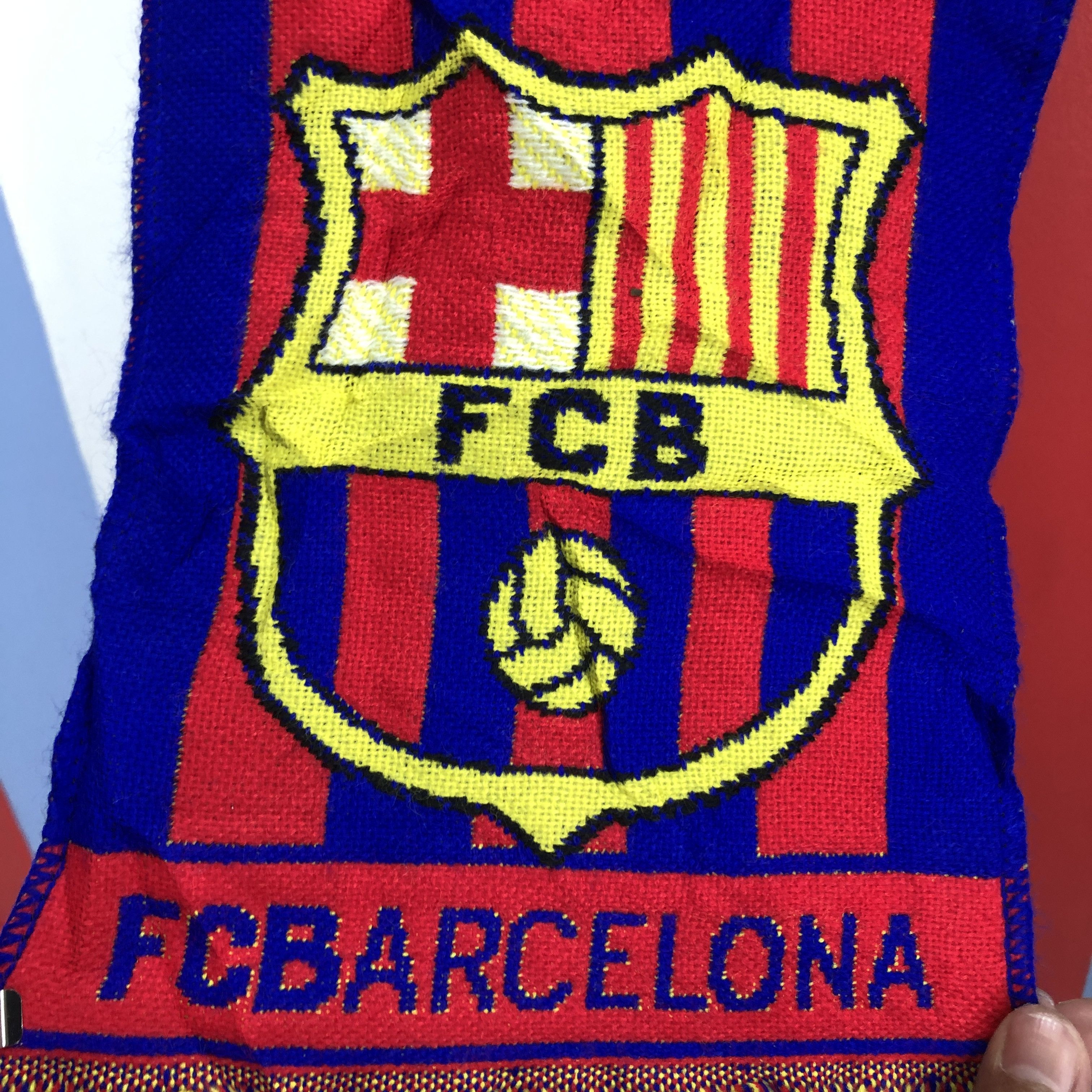 Other FC BARCELONA Made In SPAIN Muffler Scarf #0987/AG Size ONE SIZE - 4 Thumbnail