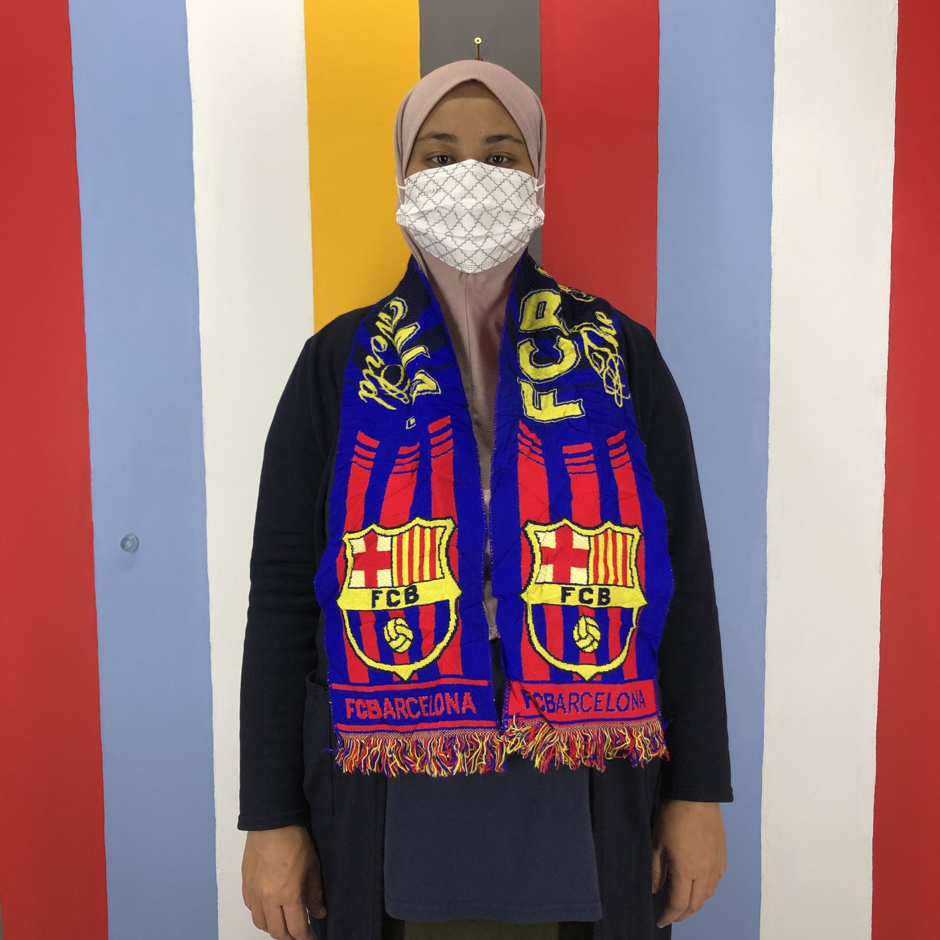 Other FC BARCELONA Made In SPAIN Muffler Scarf #0987/AG Size ONE SIZE - 1 Thumbnail