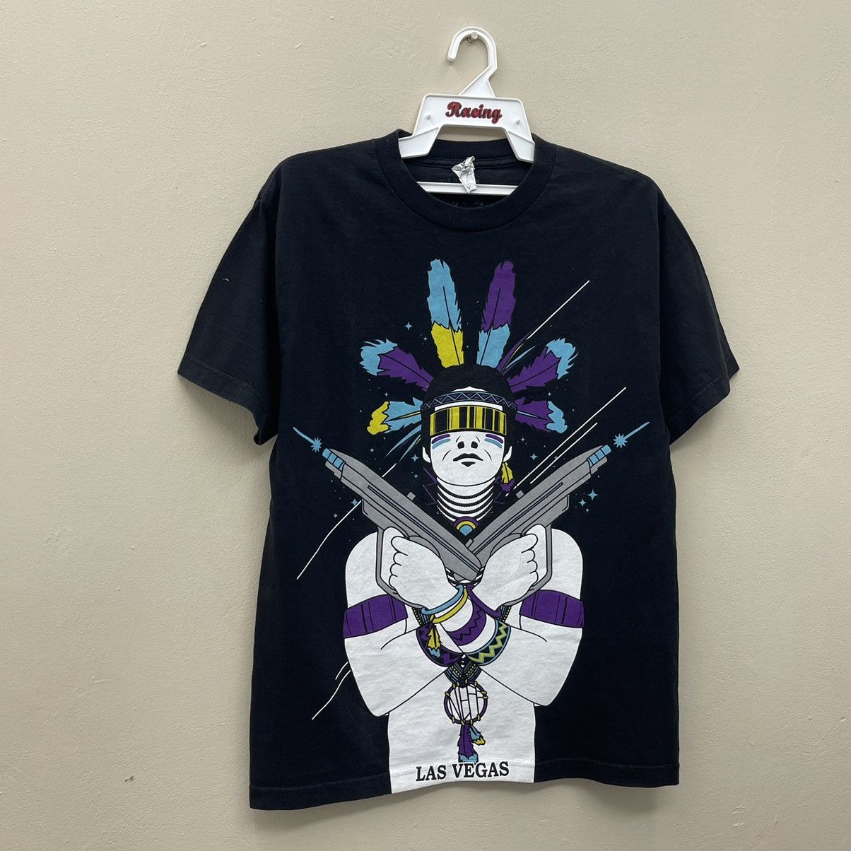 NEFF Vintage Neff Tshirt Las Vegas Big Print Size US M / EU 48-50 / 2 - 5 Thumbnail