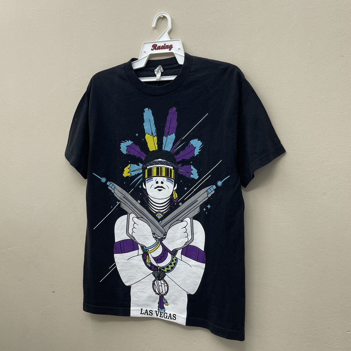 NEFF Vintage Neff Tshirt Las Vegas Big Print Size US M / EU 48-50 / 2 - 4 Thumbnail