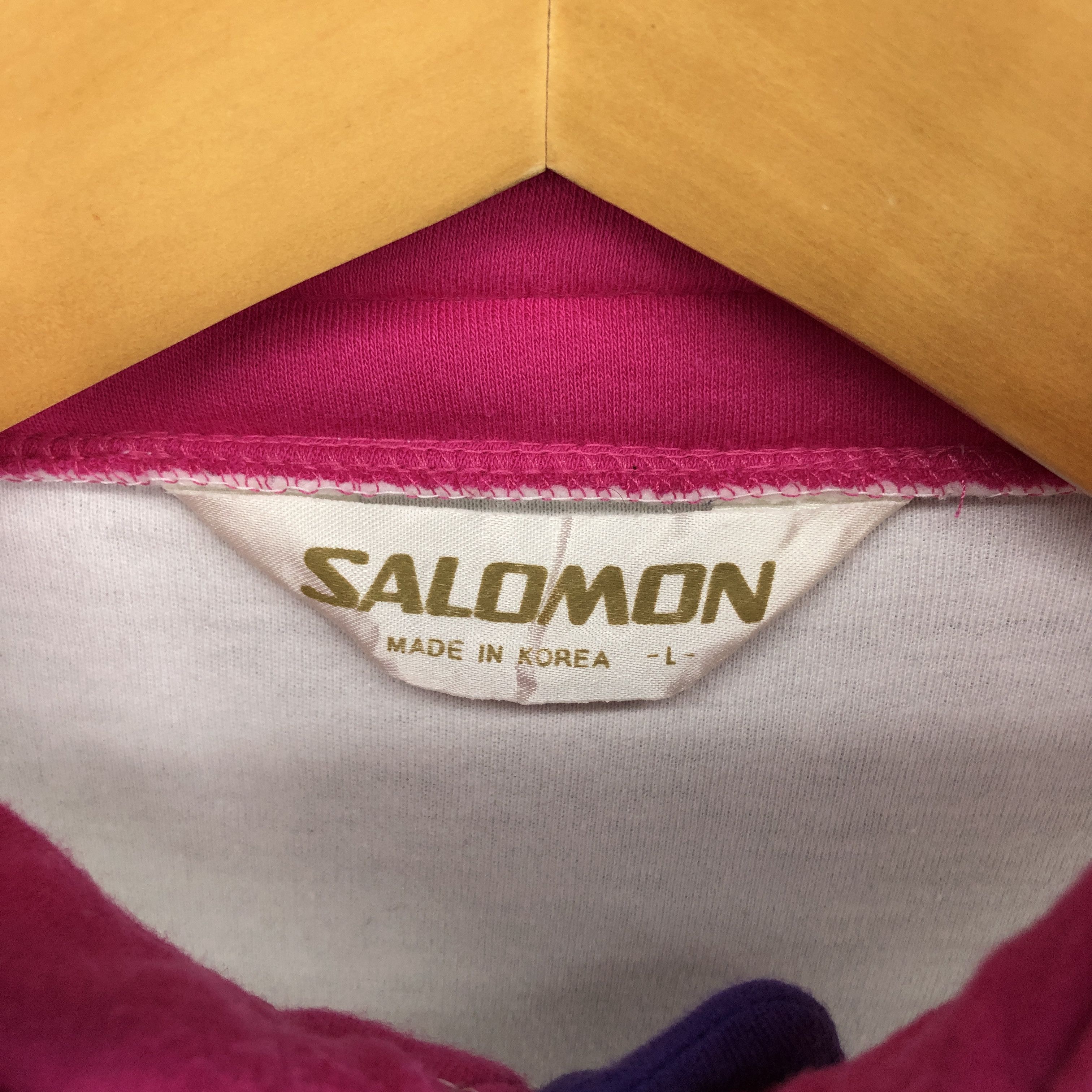 Salomon SALOMON Women Light Sweatshirt #2188-75 Size XS / US 0-2 / IT 36-38 - 3 Thumbnail