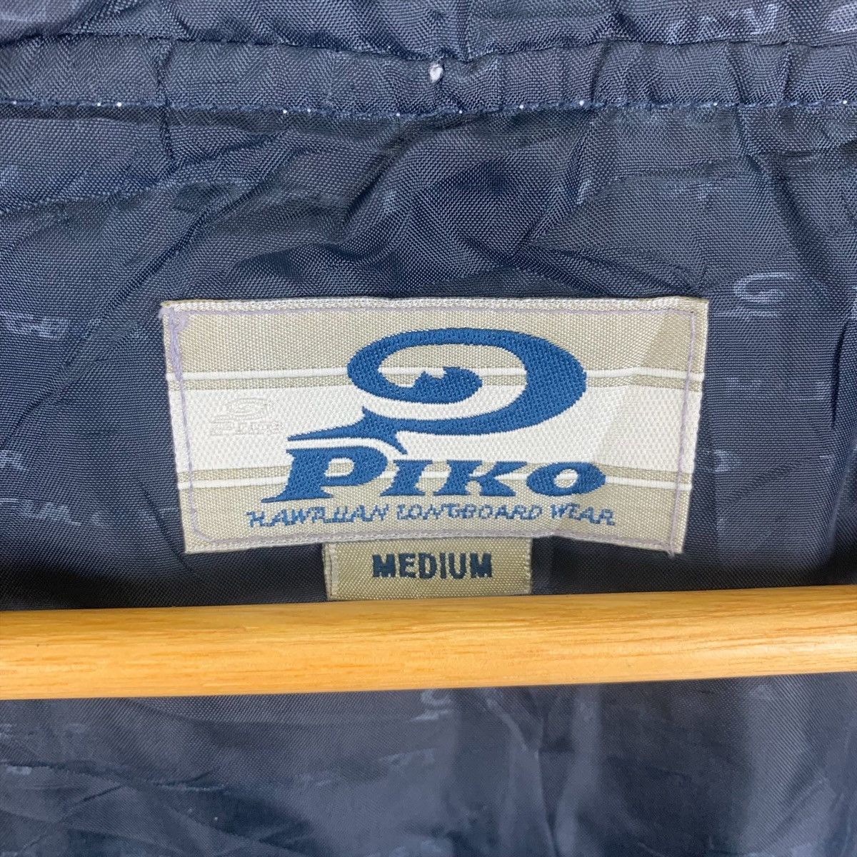 Vintage PIKO Hawaiian Longboard Wear Zipper Windbreaker Light Jacket Size US M / EU 48-50 / 2 - 6 Thumbnail