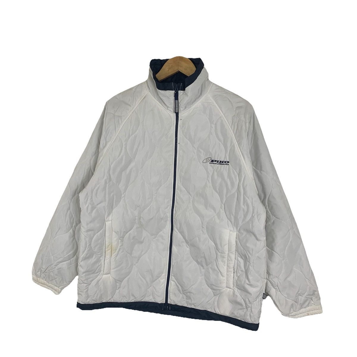 Vintage PIKO Hawaiian Longboard Wear Zipper Windbreaker Light Jacket Size US M / EU 48-50 / 2 - 4 Thumbnail