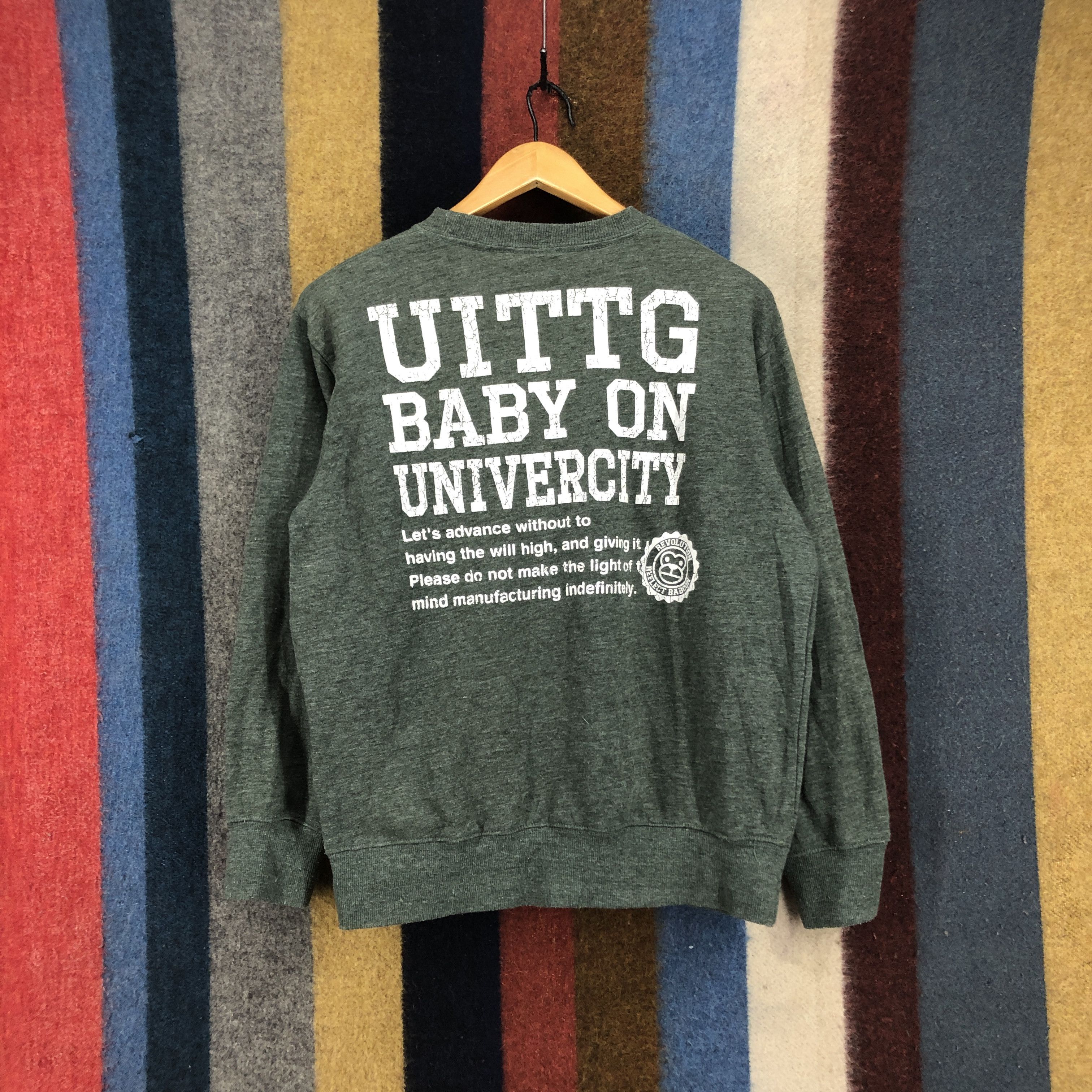 Japanese Brand UITTG BABY Los Angeles Univercity Sweatshirt #0661/AC Size US M / EU 48-50 / 2 - 7 Thumbnail