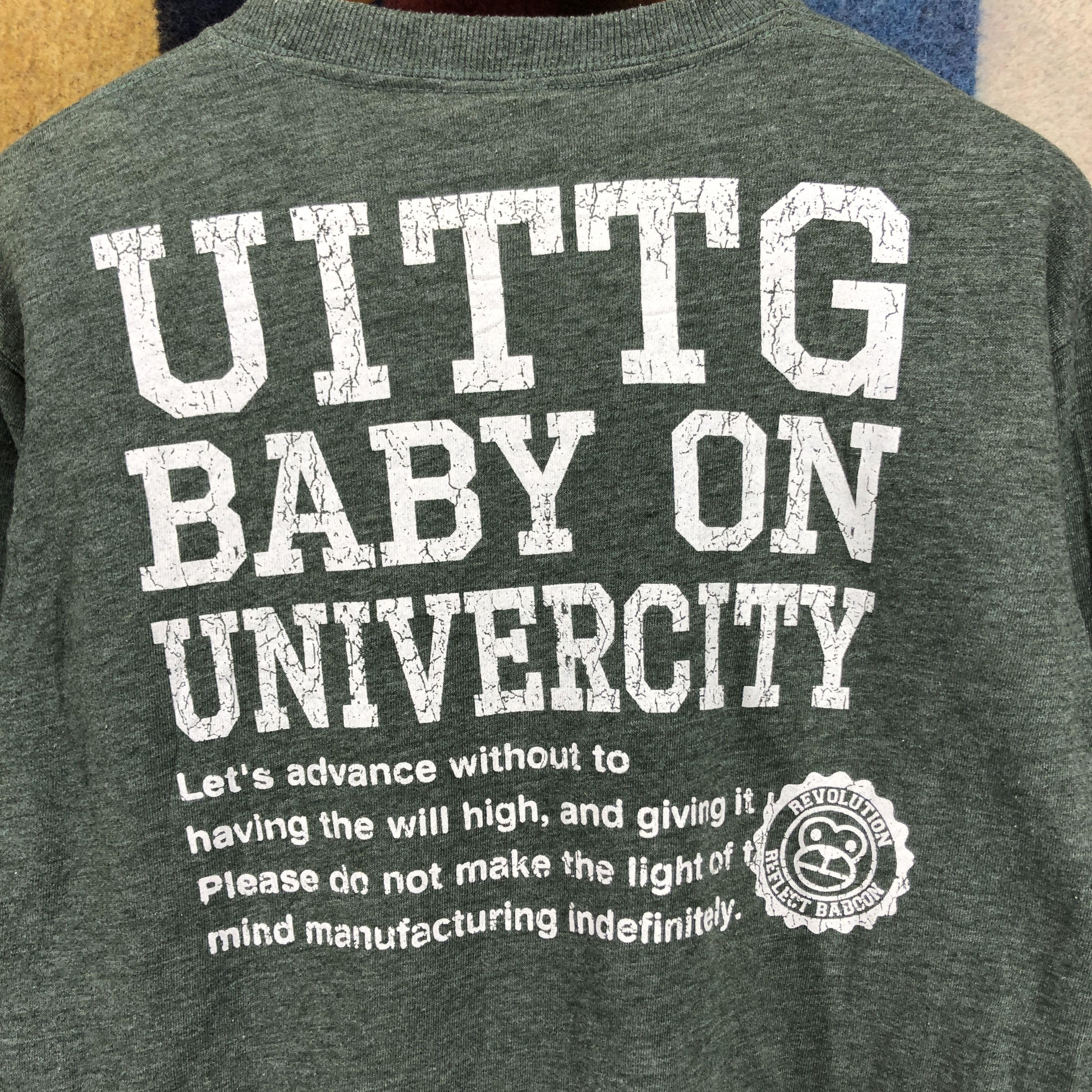 Japanese Brand UITTG BABY Los Angeles Univercity Sweatshirt #0661/AC Size US M / EU 48-50 / 2 - 8 Thumbnail