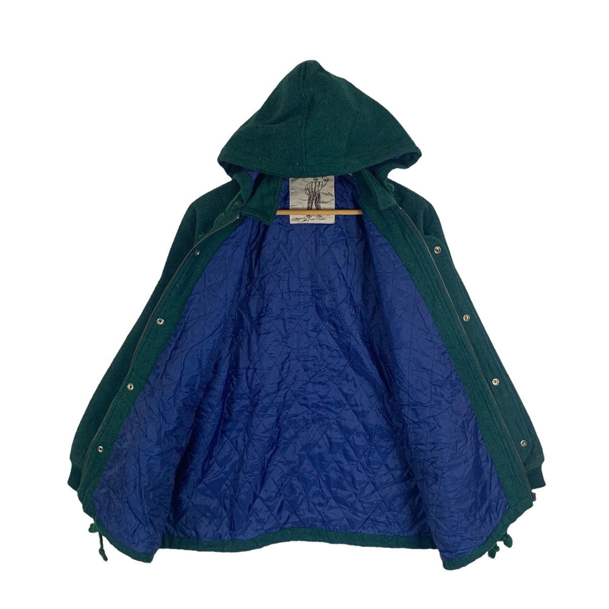 Vintage Snowy The Montagnard Ski Sport Outdoor Wool Hoodie Jacket Size US XL / EU 56 / 4 - 3 Thumbnail