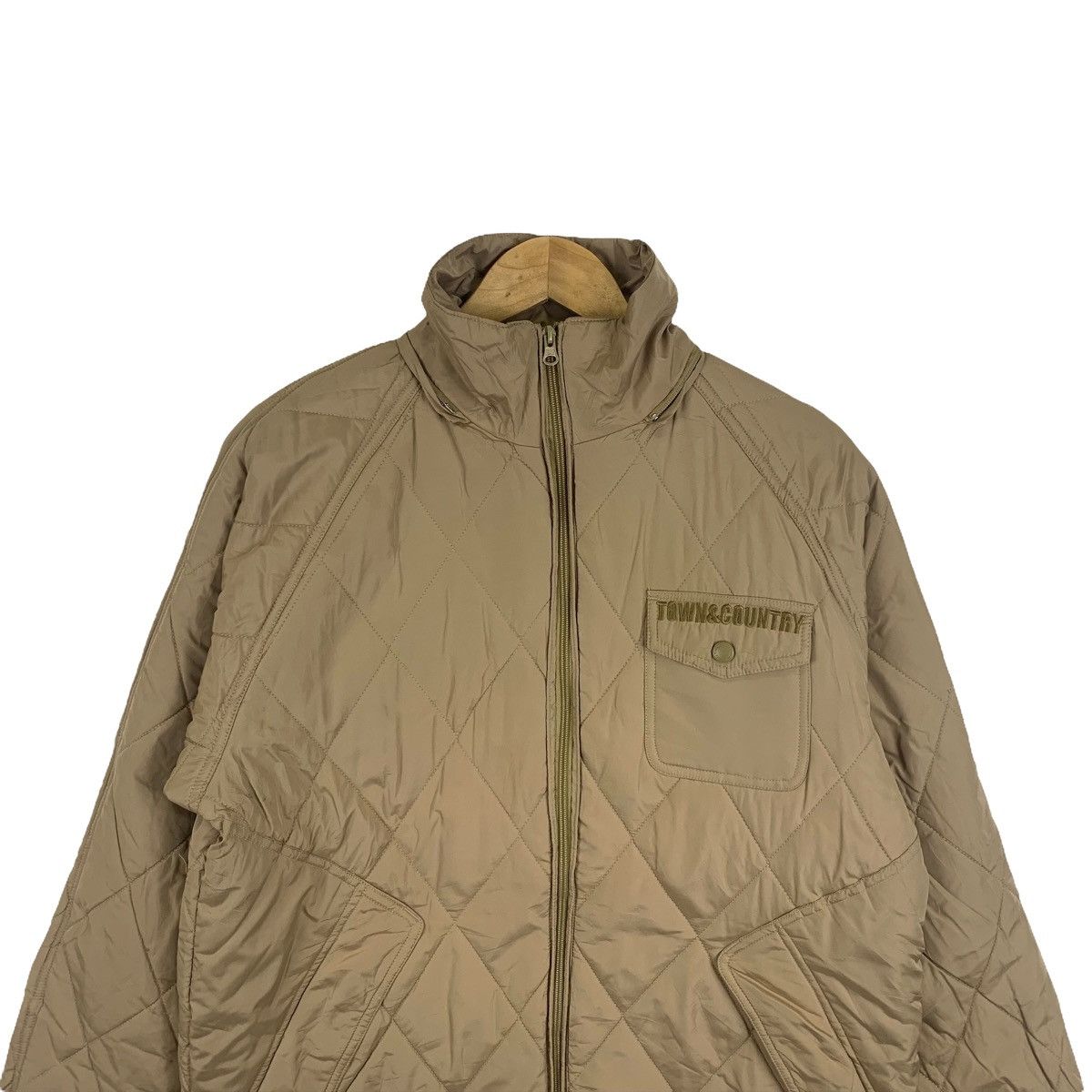 Vintage TOWN & COUNTRY Hawaiian Zipper Windbreaker Light Jacket Size US M / EU 48-50 / 2 - 5 Thumbnail