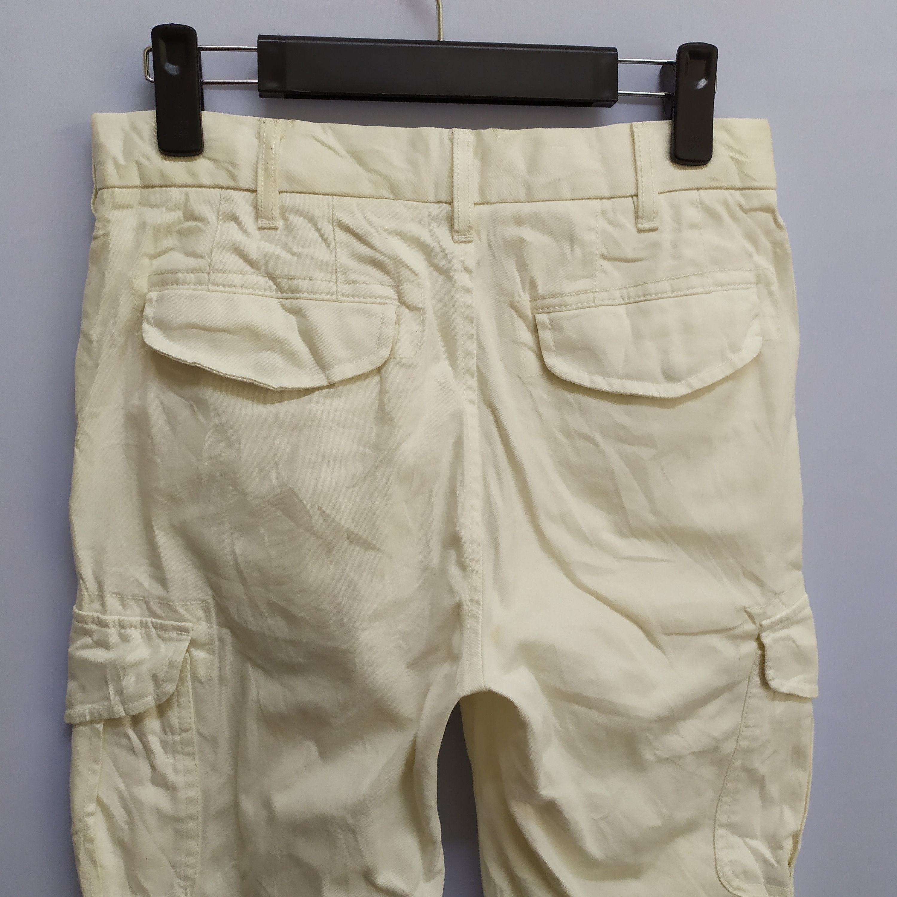 Japanese Brand JAPANESE BRAND WHITE YELLOW CARGO PANTS SKINNY Size US 29 - 6 Thumbnail