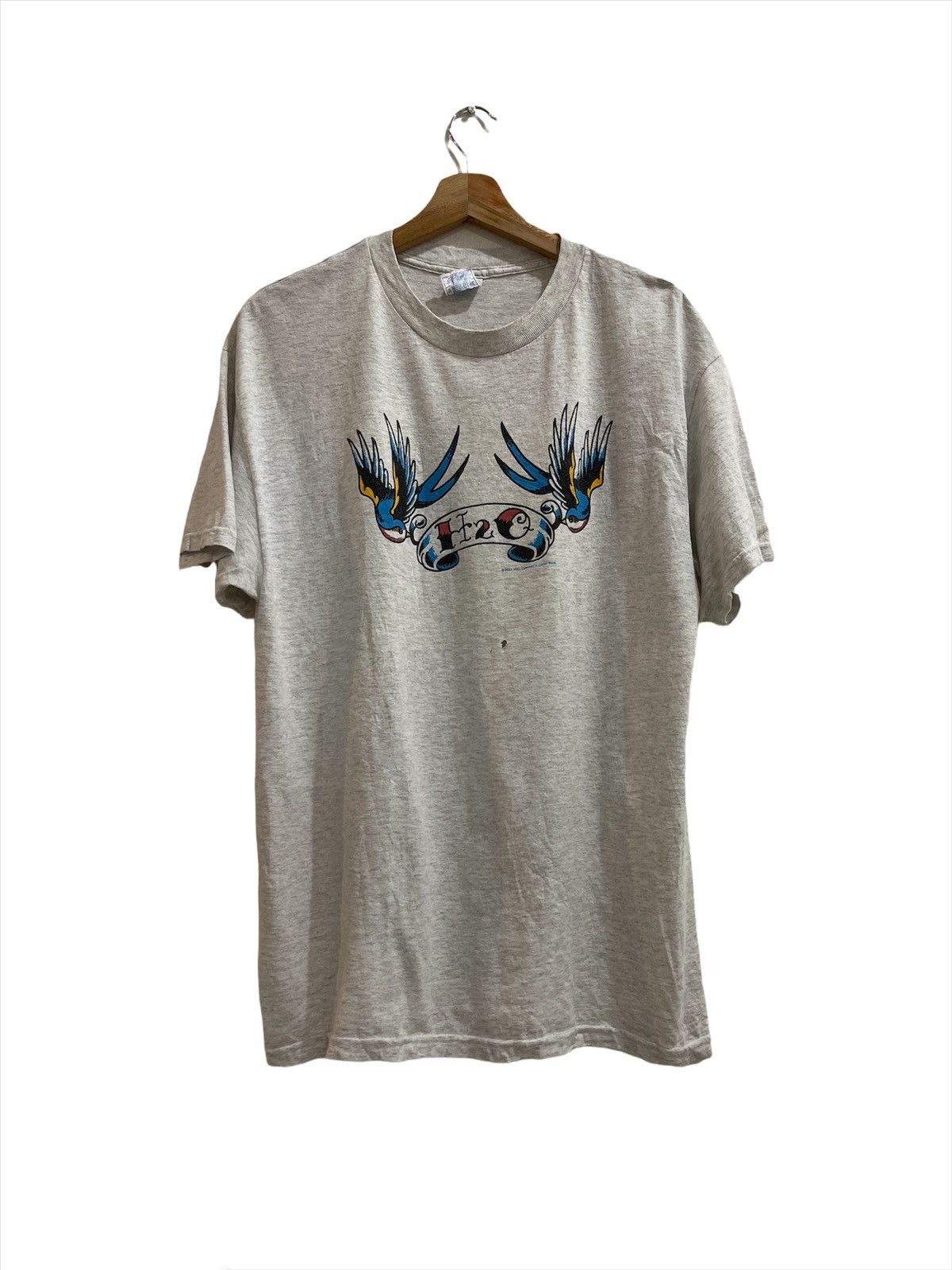 Band Tees × Vintage Vintage H2O Band American Hardcore Punk T-Shirt Size US L / EU 52-54 / 3 - 2 Thumbnail