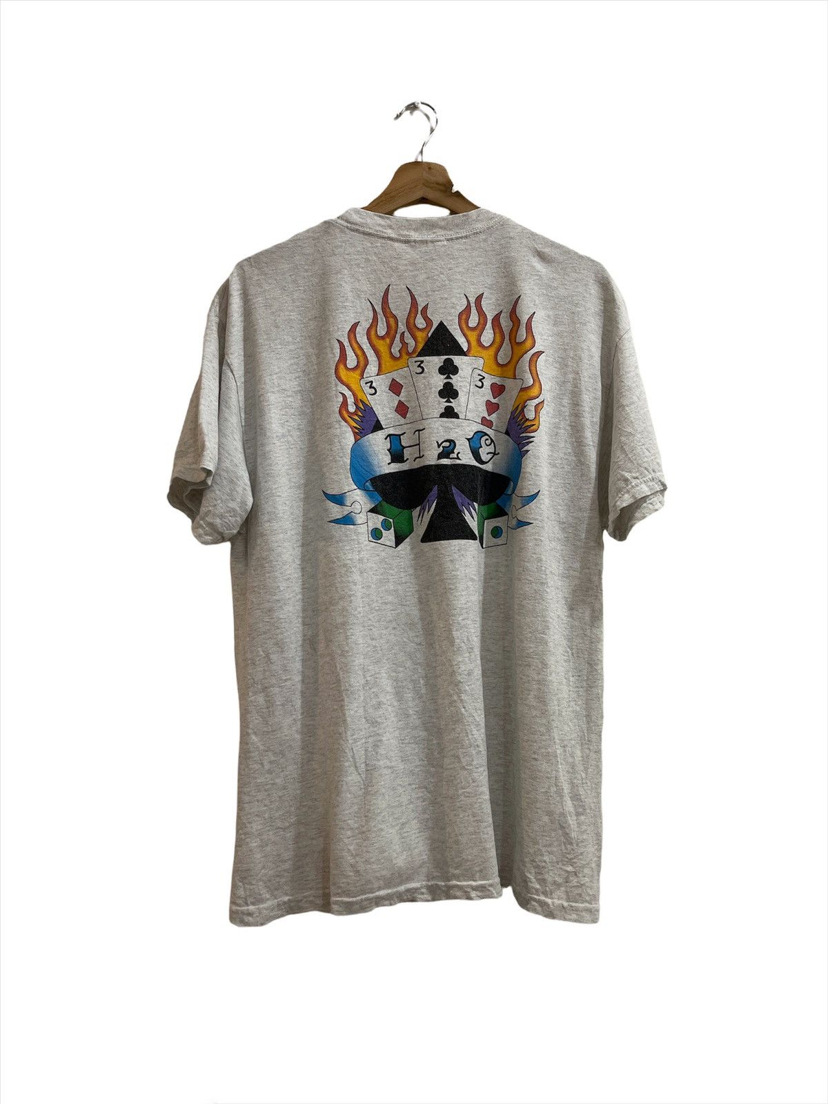 Band Tees × Vintage Vintage H2O Band American Hardcore Punk T-Shirt Size US L / EU 52-54 / 3 - 1 Thumbnail