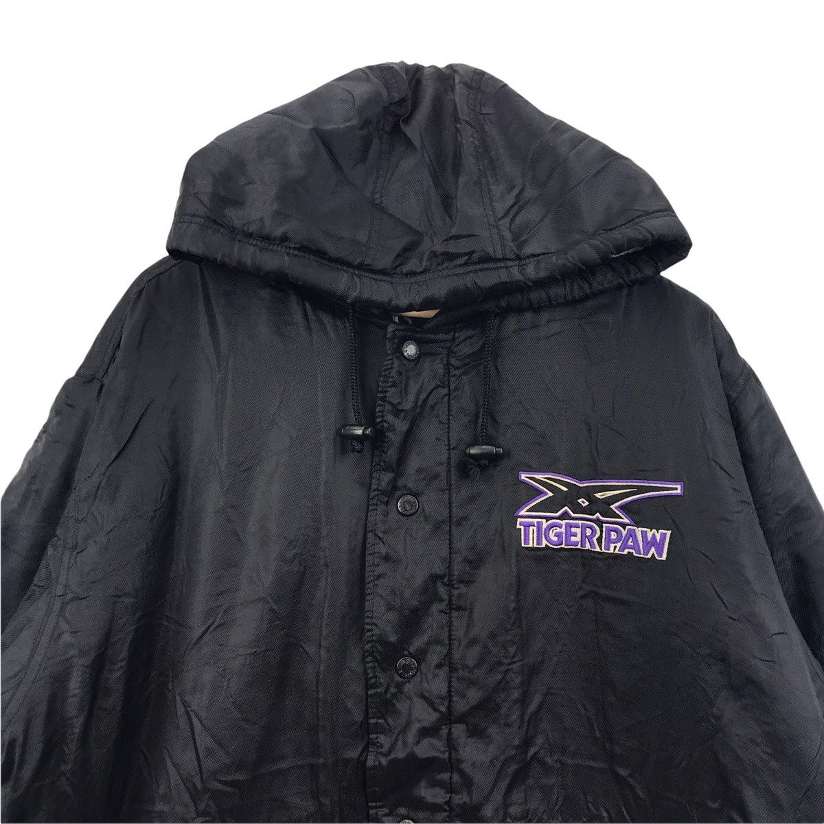 Asics Vintage ASICS TIGER PAW Japan Hoodie Parka Jacket Size US M / EU 48-50 / 2 - 4 Thumbnail