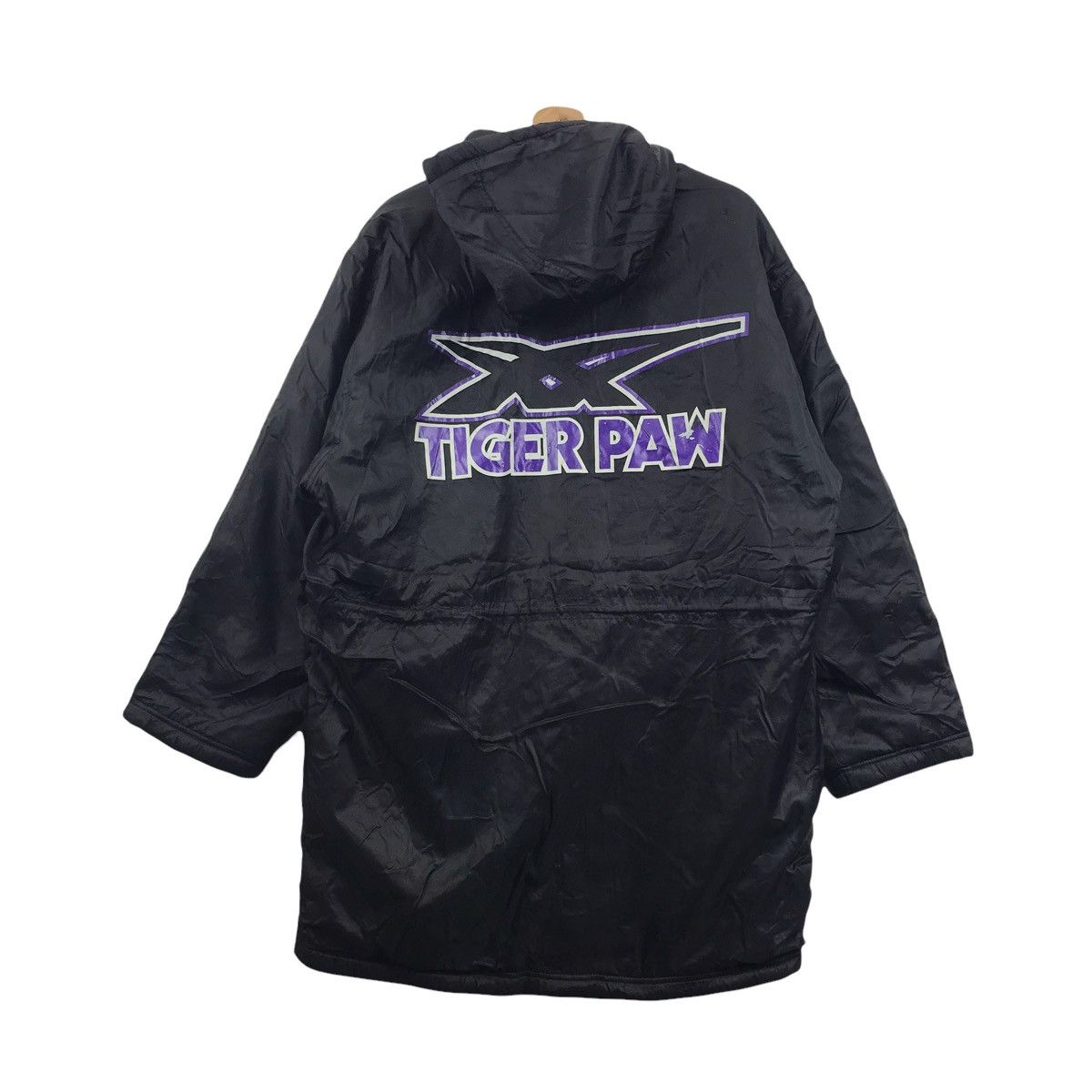 Asics Vintage ASICS TIGER PAW Japan Hoodie Parka Jacket Size US M / EU 48-50 / 2 - 1 Thumbnail