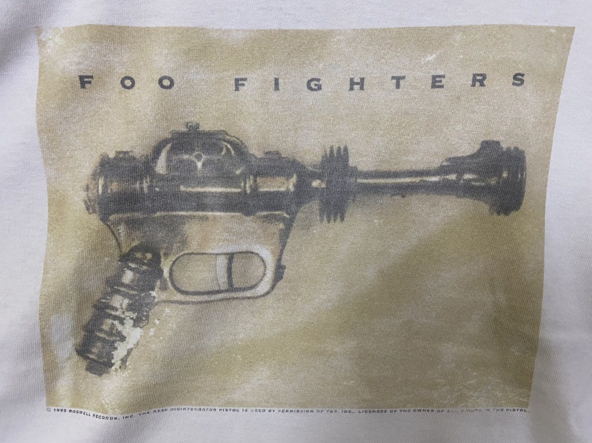 Band Tees vintage 1995 FOO FIGHTERS album rock grunge promo t-shirts Size US L / EU 52-54 / 3 - 3 Thumbnail