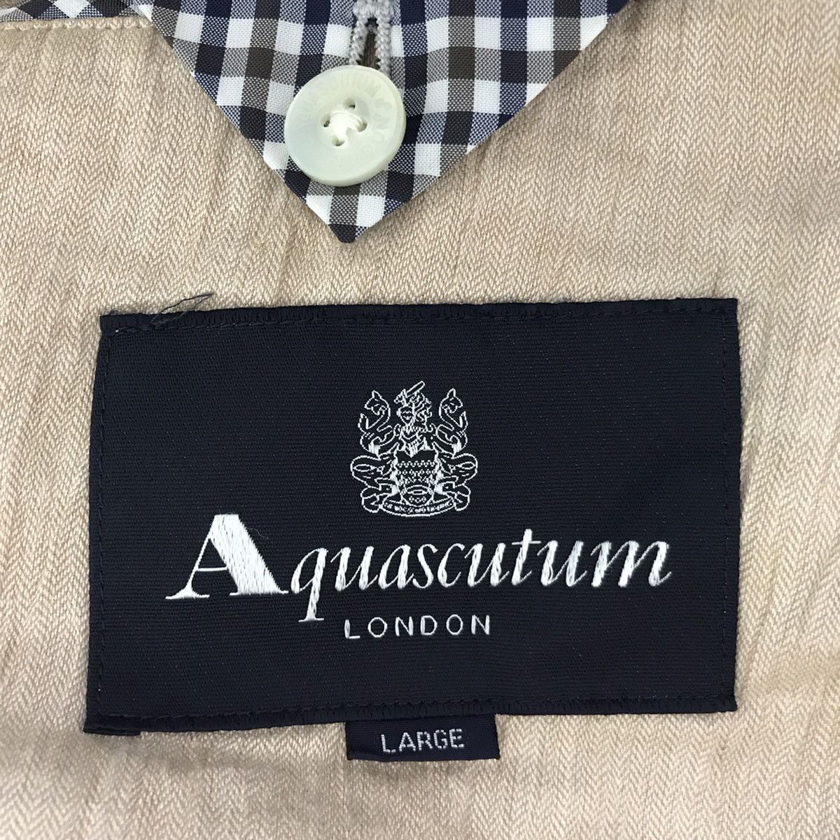 Aquascutum AQUASCUTUM British Brand Blazer Coat Jacket Size US L / EU 52-54 / 3 - 5 Thumbnail