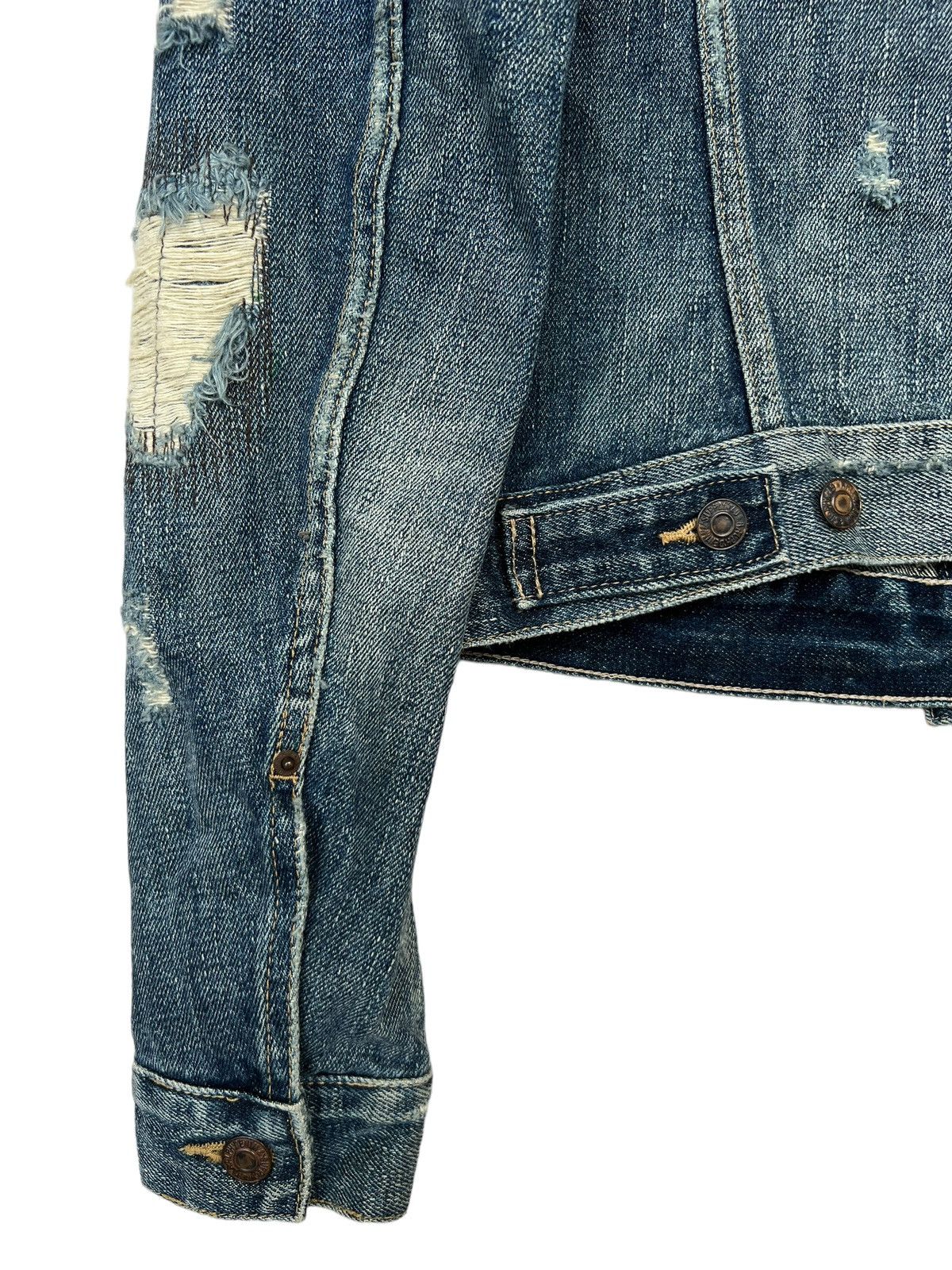 Ralph Lauren Ralph Lauren Type 3 Denim Jacket Distressed Denim Jacket S Size S / US 4 / IT 40 - 11 Thumbnail