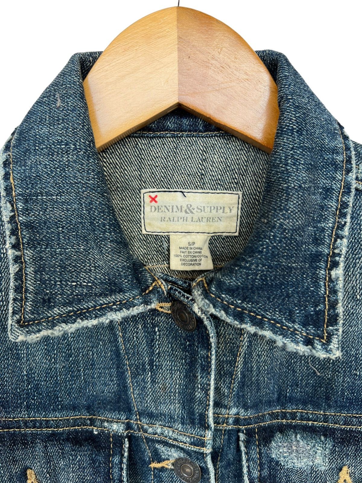 Ralph Lauren Ralph Lauren Type 3 Denim Jacket Distressed Denim Jacket S Size S / US 4 / IT 40 - 15 Thumbnail