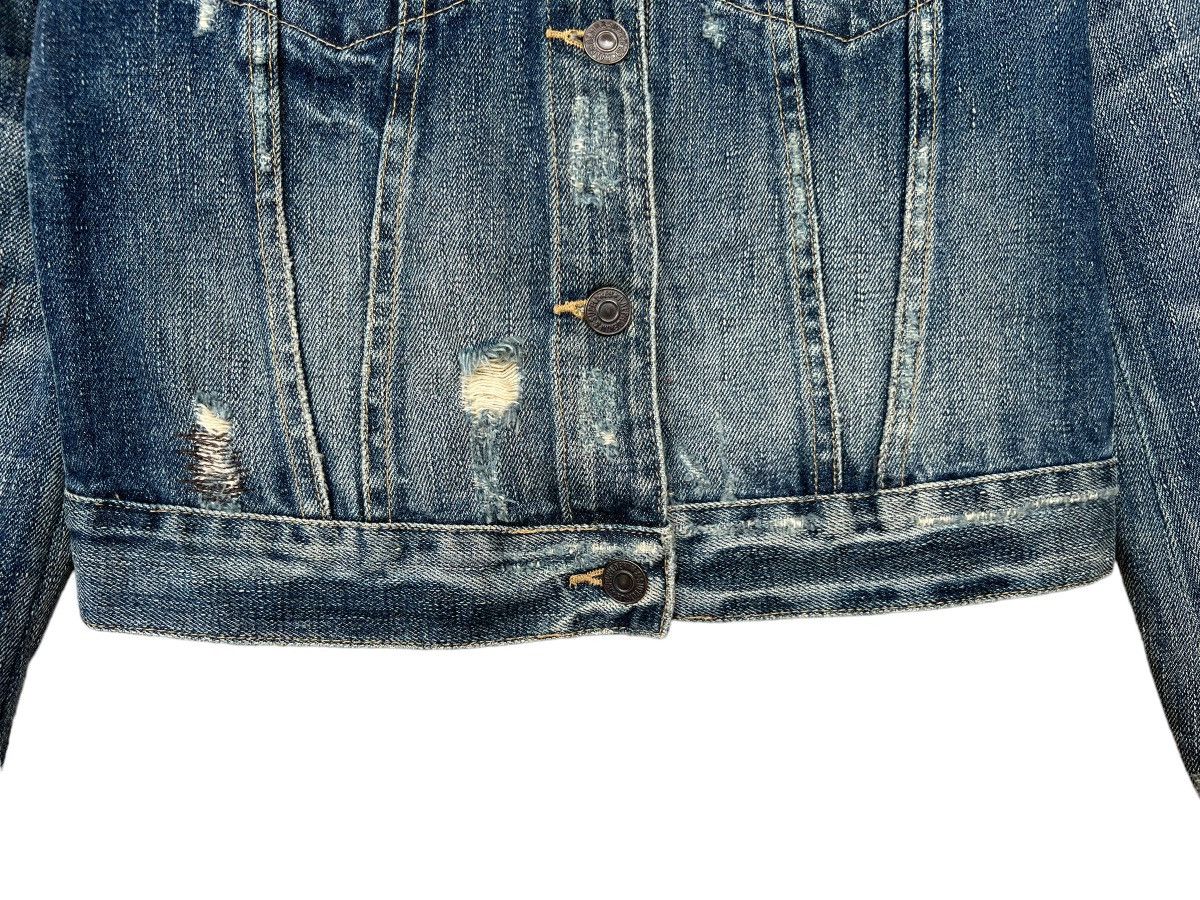 Ralph Lauren Ralph Lauren Type 3 Denim Jacket Distressed Denim Jacket S Size S / US 4 / IT 40 - 9 Thumbnail