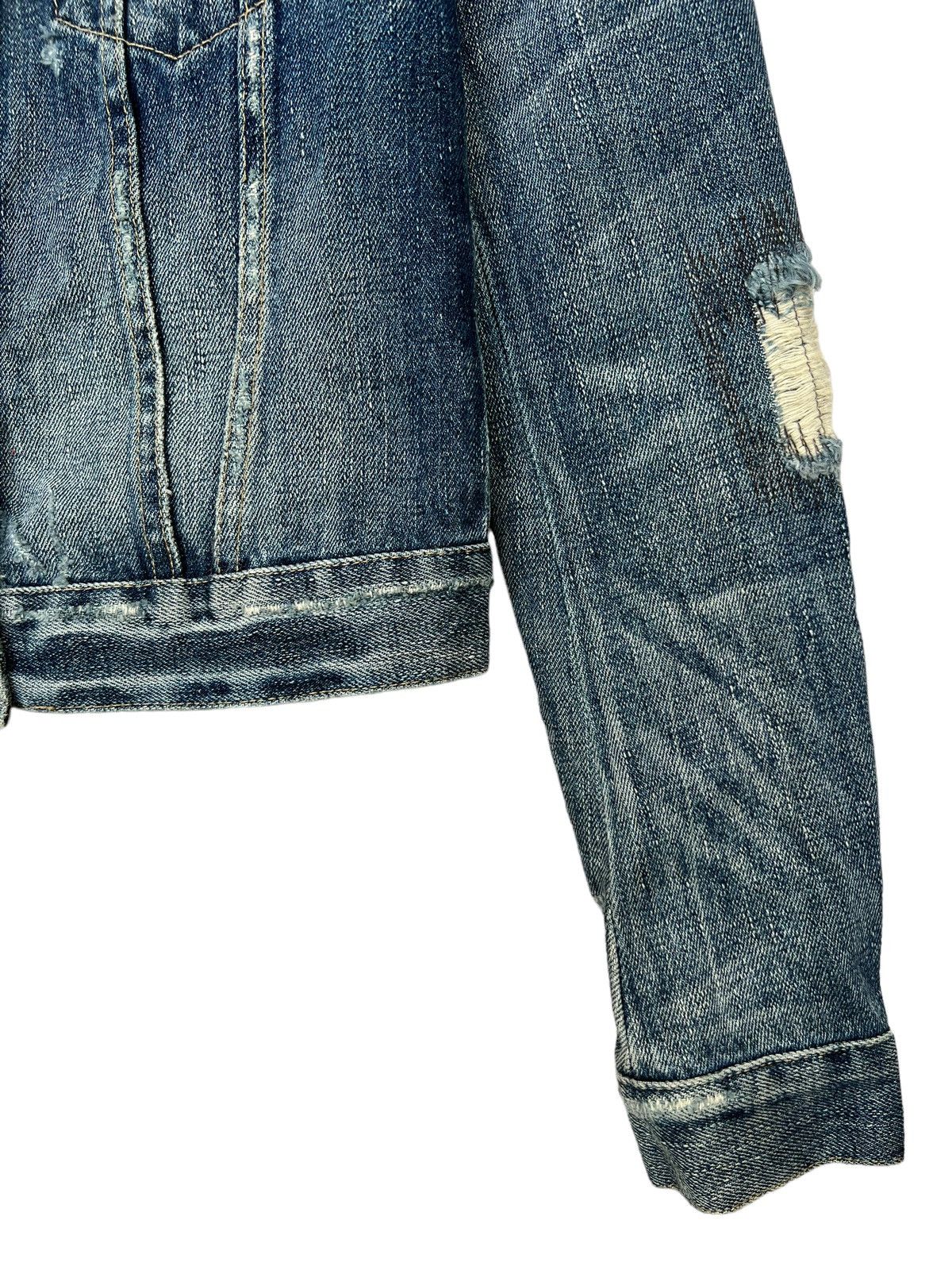 Ralph Lauren Ralph Lauren Type 3 Denim Jacket Distressed Denim Jacket S Size S / US 4 / IT 40 - 10 Thumbnail