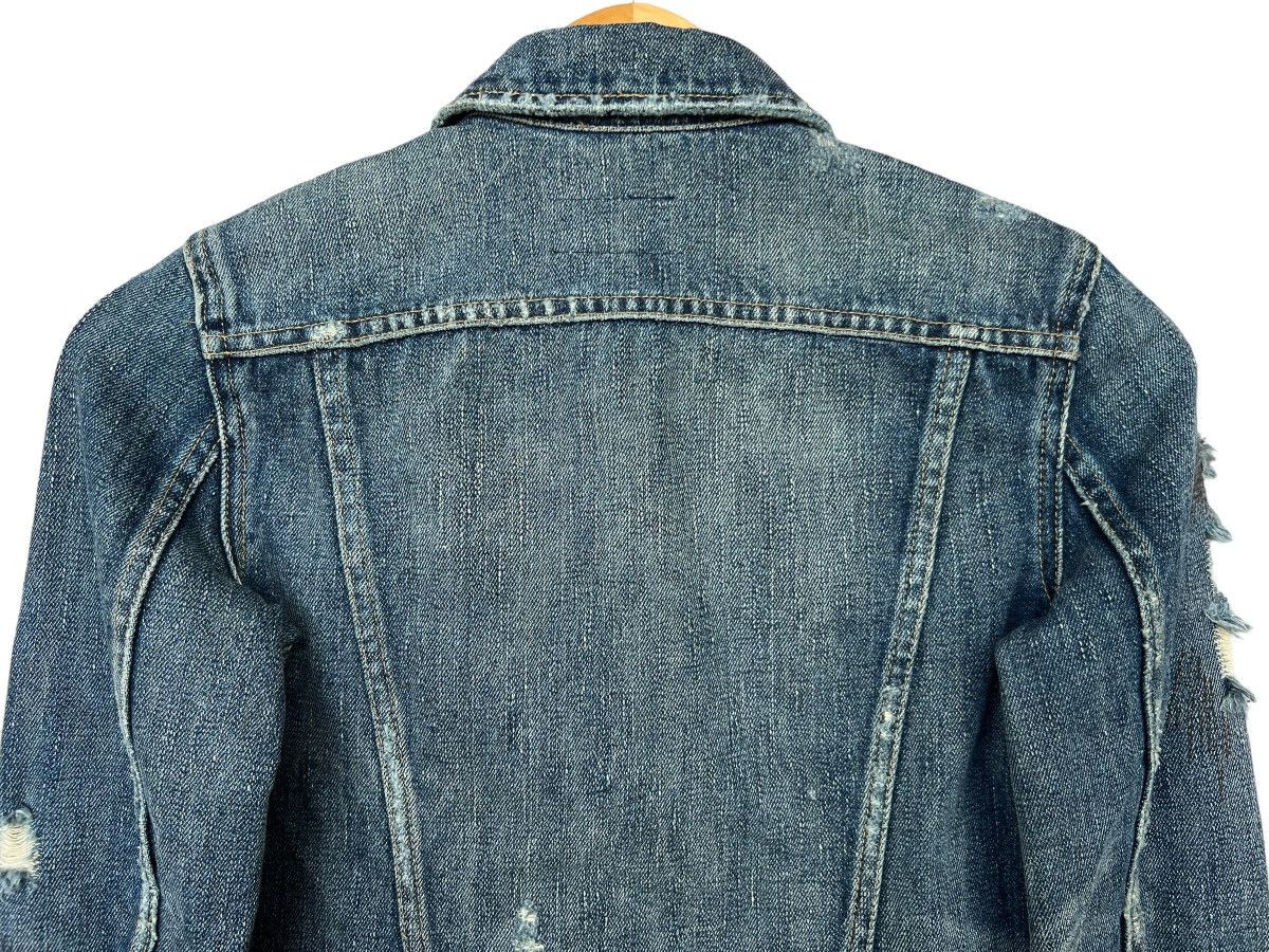 Ralph Lauren Ralph Lauren Type 3 Denim Jacket Distressed Denim Jacket S Size S / US 4 / IT 40 - 12 Thumbnail