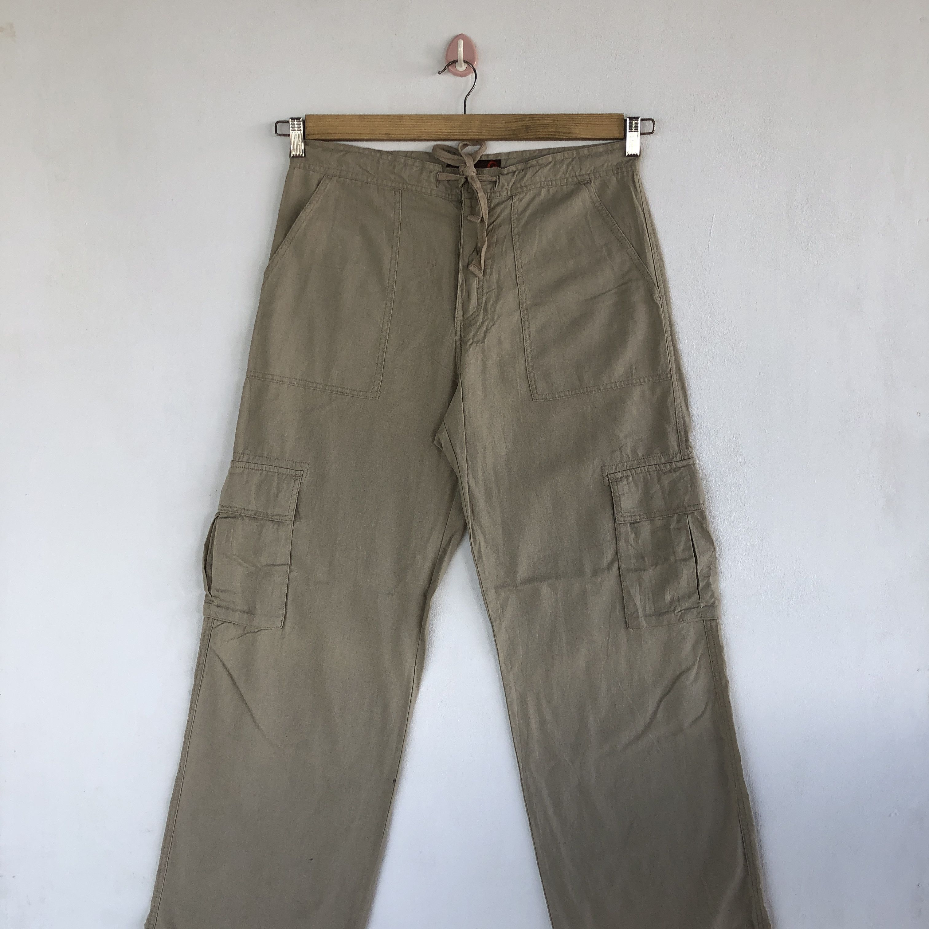 Guess Guess Cargo Pants Fatigue Pants Multi Pocket Baggy Trousers Size US 34 / EU 50 - 3 Thumbnail