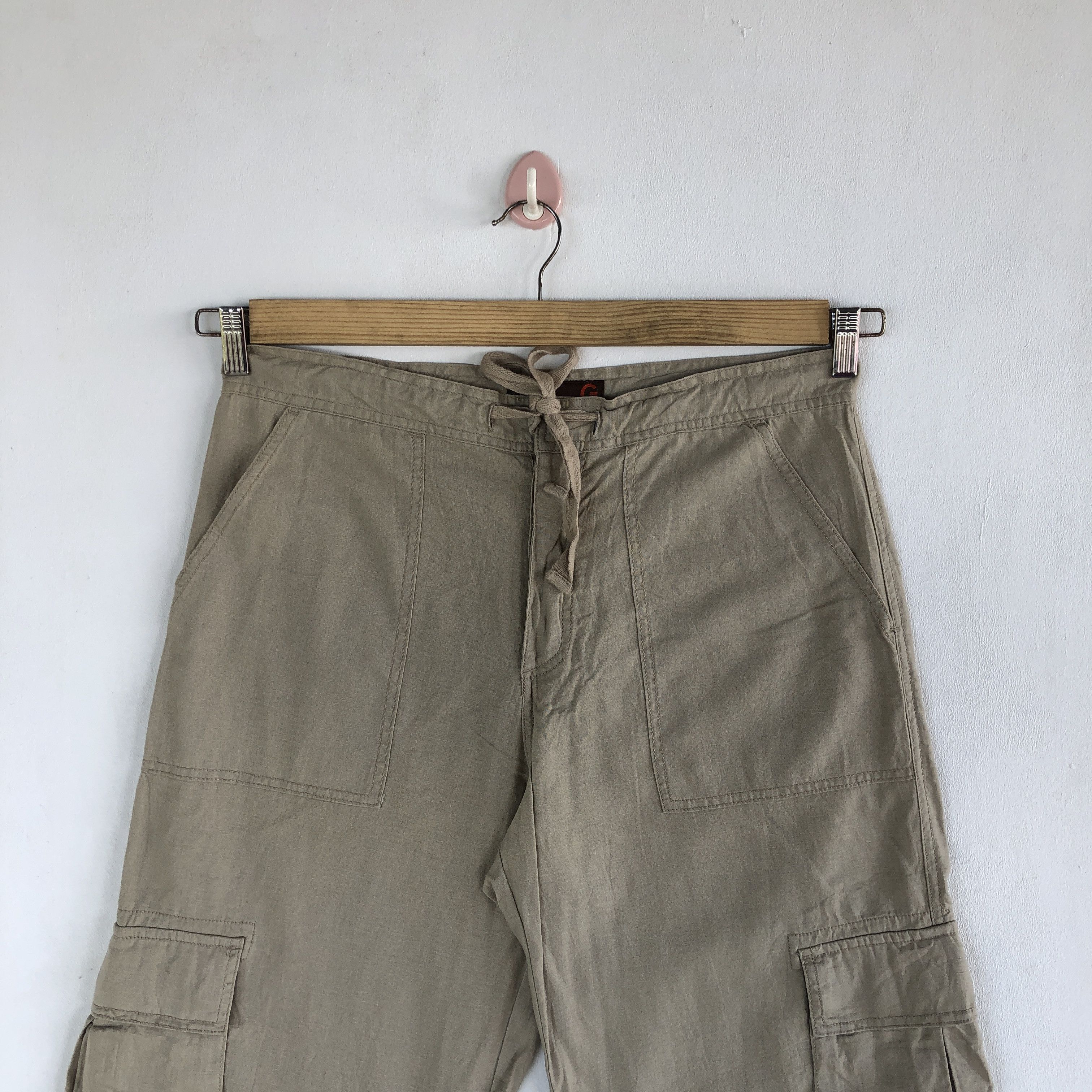 Guess Guess Cargo Pants Fatigue Pants Multi Pocket Baggy Trousers Size US 34 / EU 50 - 5 Thumbnail