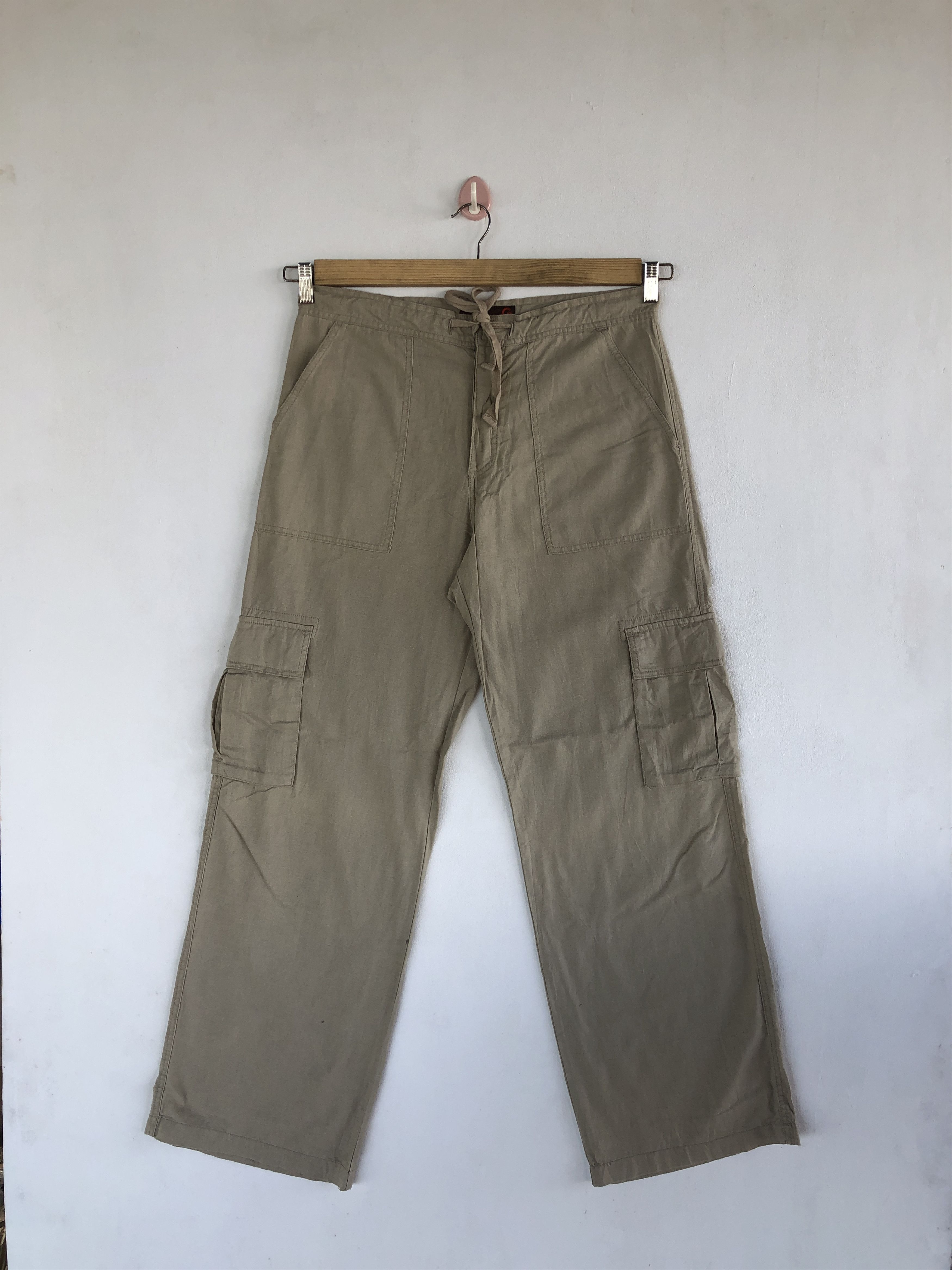 Guess Guess Cargo Pants Fatigue Pants Multi Pocket Baggy Trousers Size US 34 / EU 50 - 1 Thumbnail