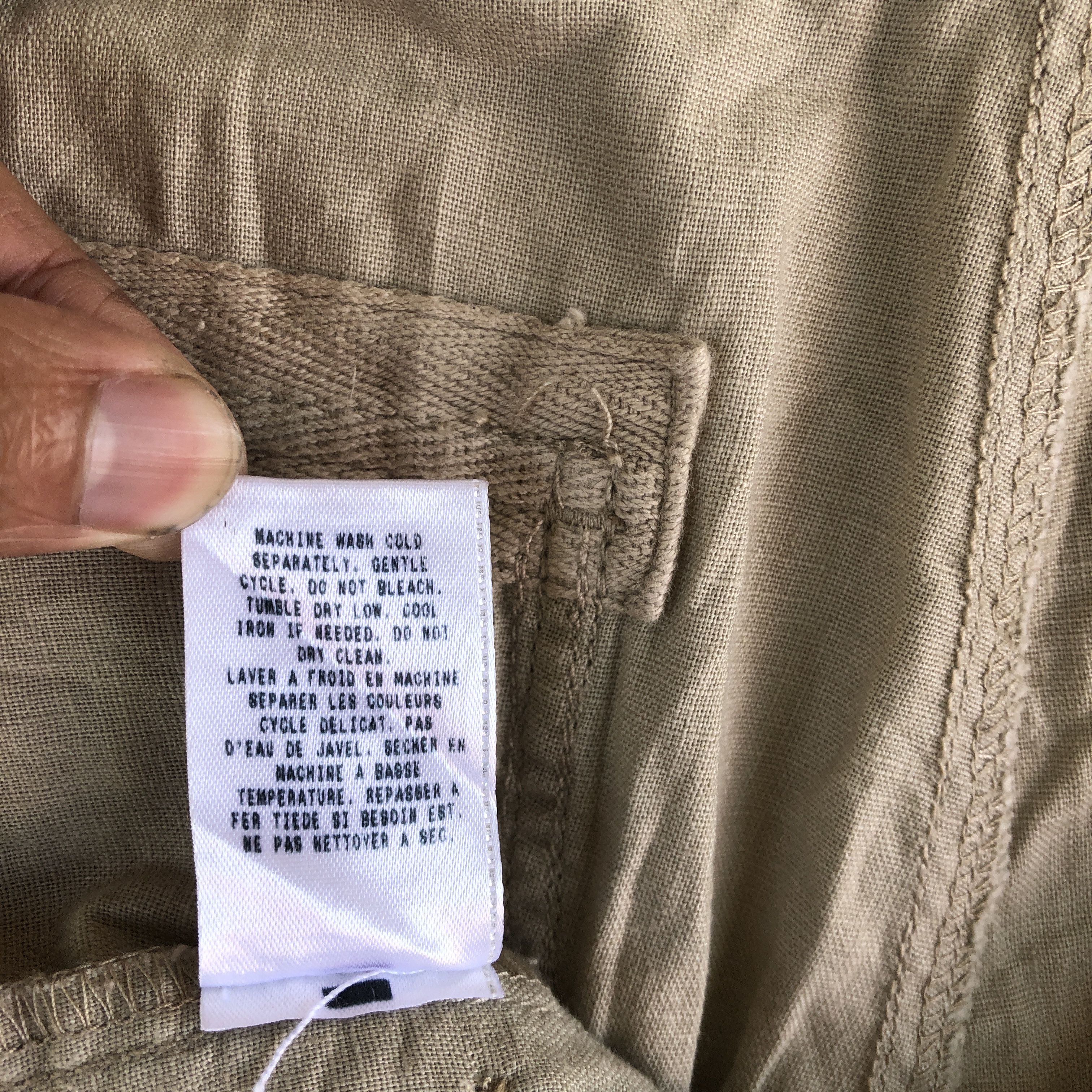 Guess Guess Cargo Pants Fatigue Pants Multi Pocket Baggy Trousers Size US 34 / EU 50 - 11 Thumbnail