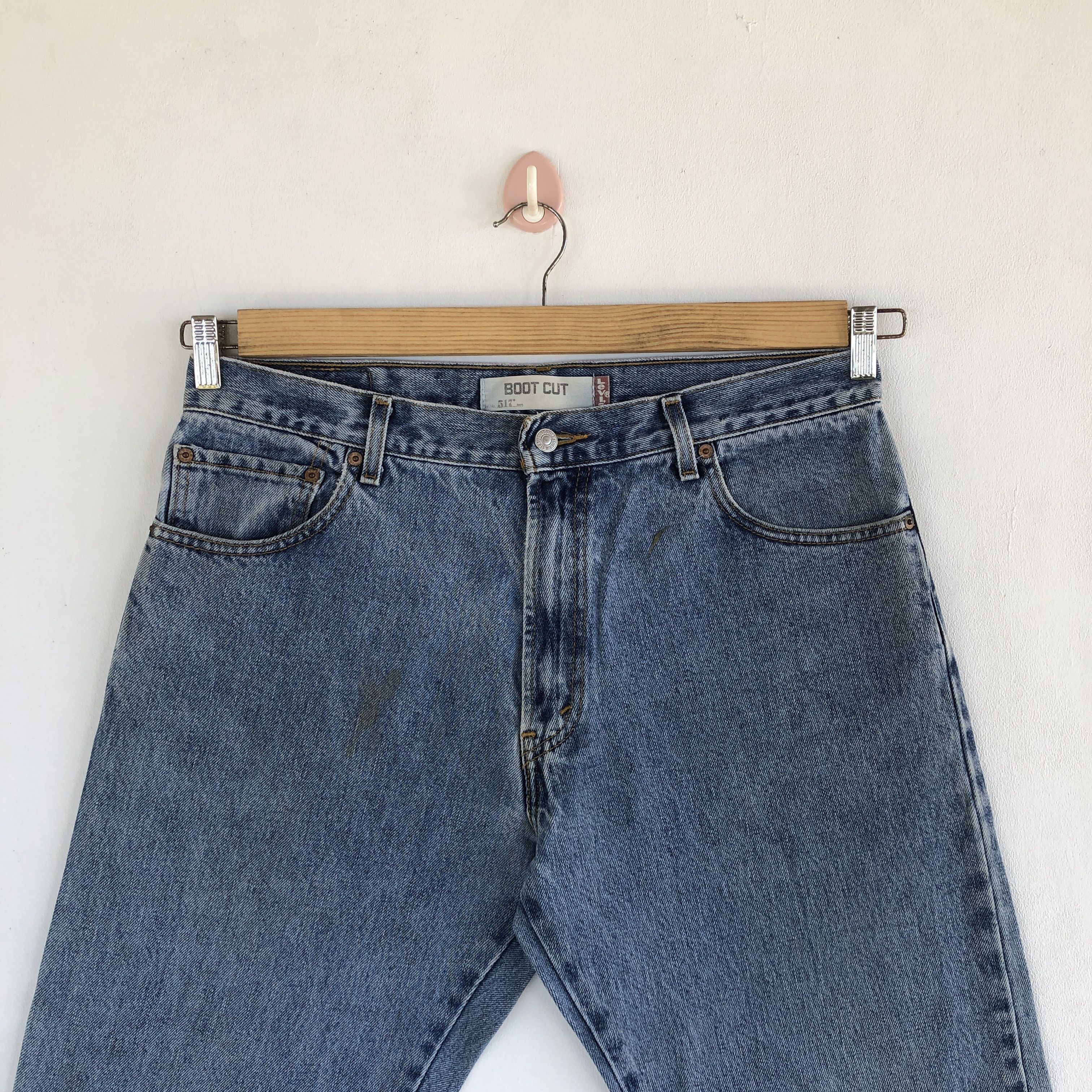 Levi's Vintage Levis Wide Leg Jeans Flare Levi's 517 Bootcut Denim Size US 34 / EU 50 - 3 Thumbnail