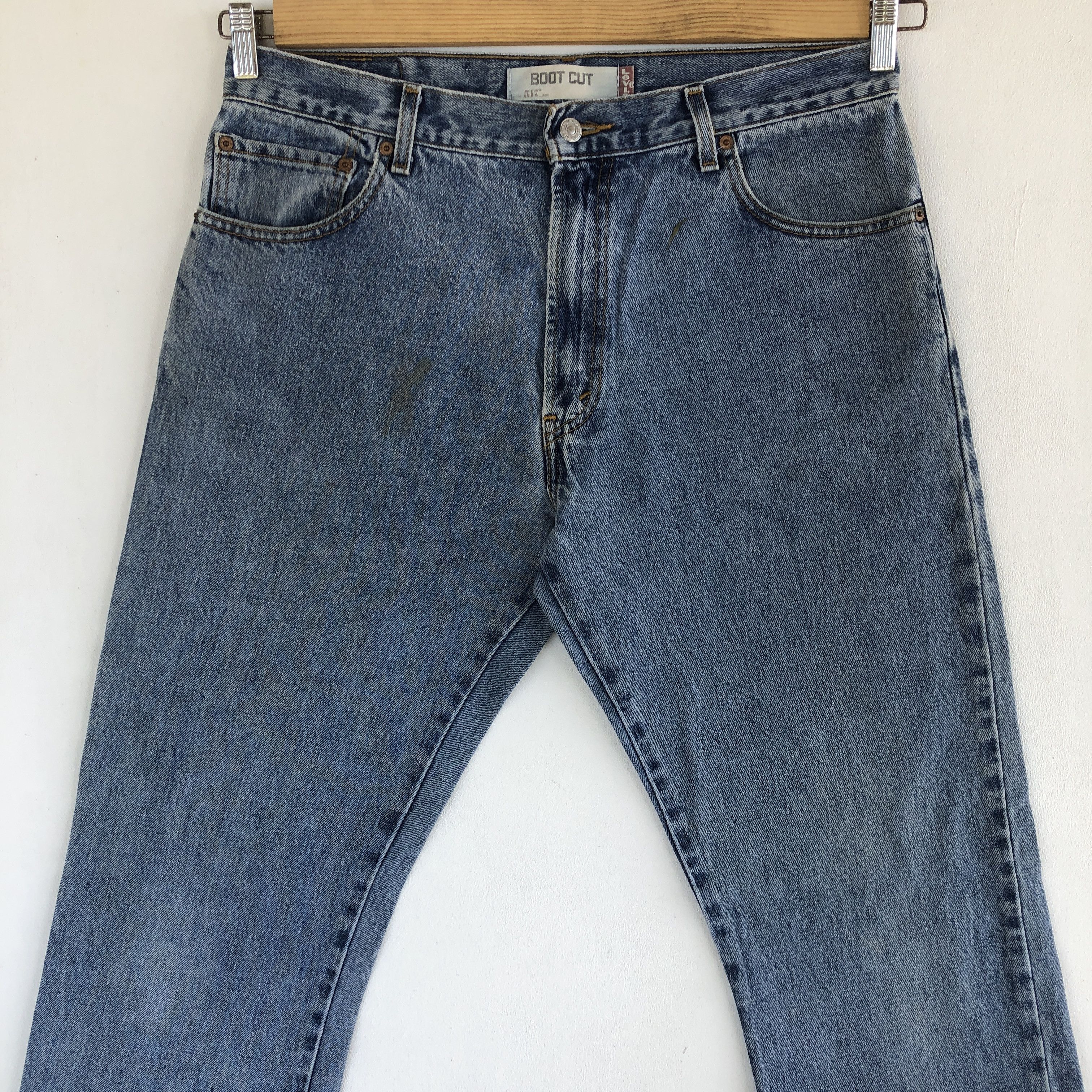 Levi's Vintage Levis Wide Leg Jeans Flare Levi's 517 Bootcut Denim Size US 34 / EU 50 - 5 Thumbnail