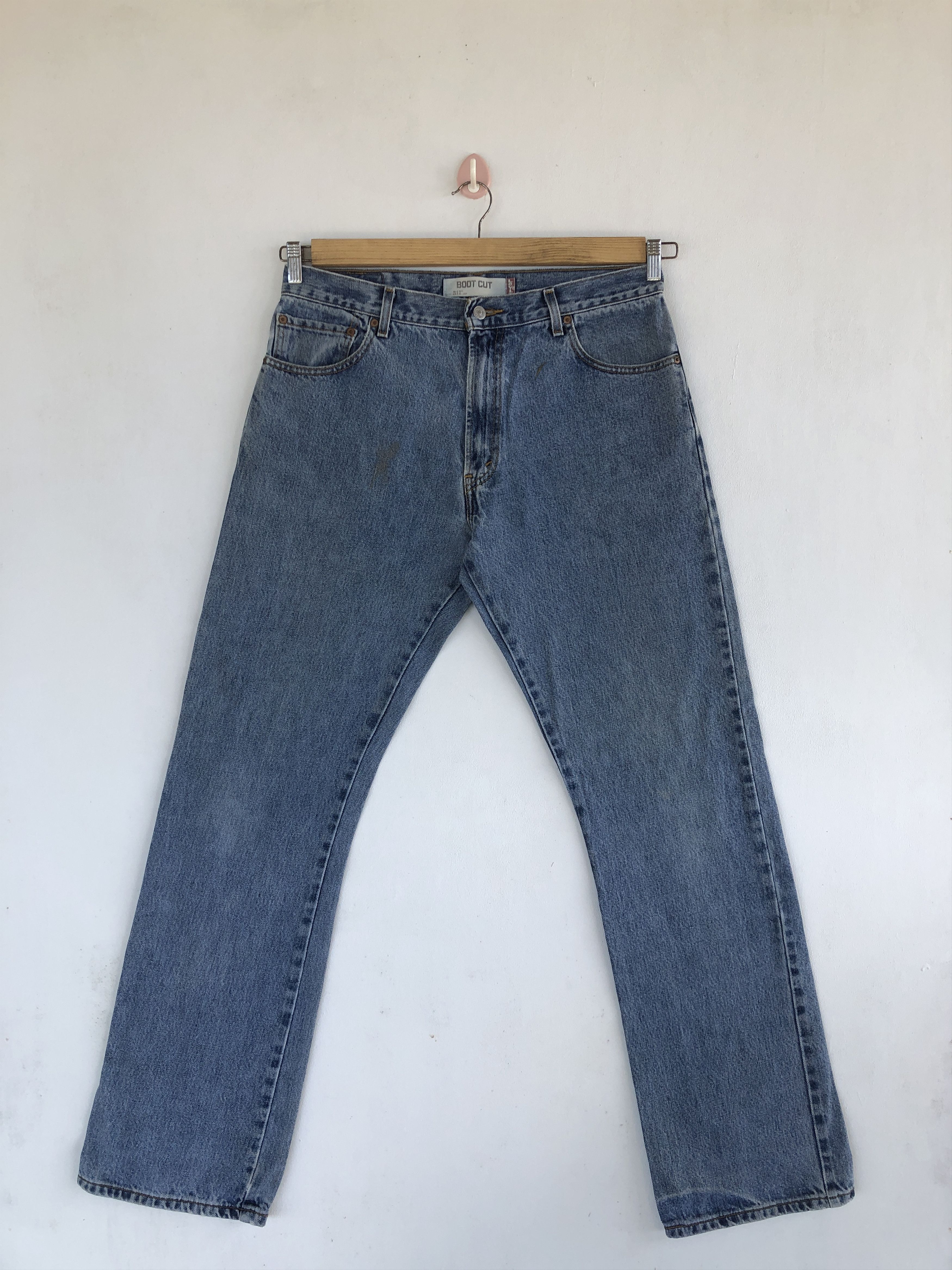Levi's Vintage Levis Wide Leg Jeans Flare Levi's 517 Bootcut Denim Size US 34 / EU 50 - 1 Thumbnail