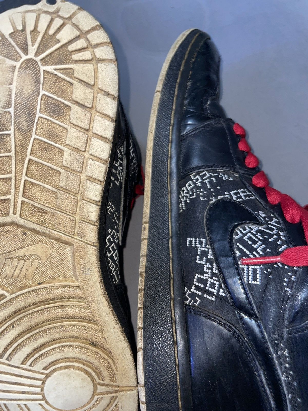 Jordan Brand × Nike Jordan 1 high 2009 hall of fame pack Size US 8.5 / EU 41-42 - 10 Thumbnail