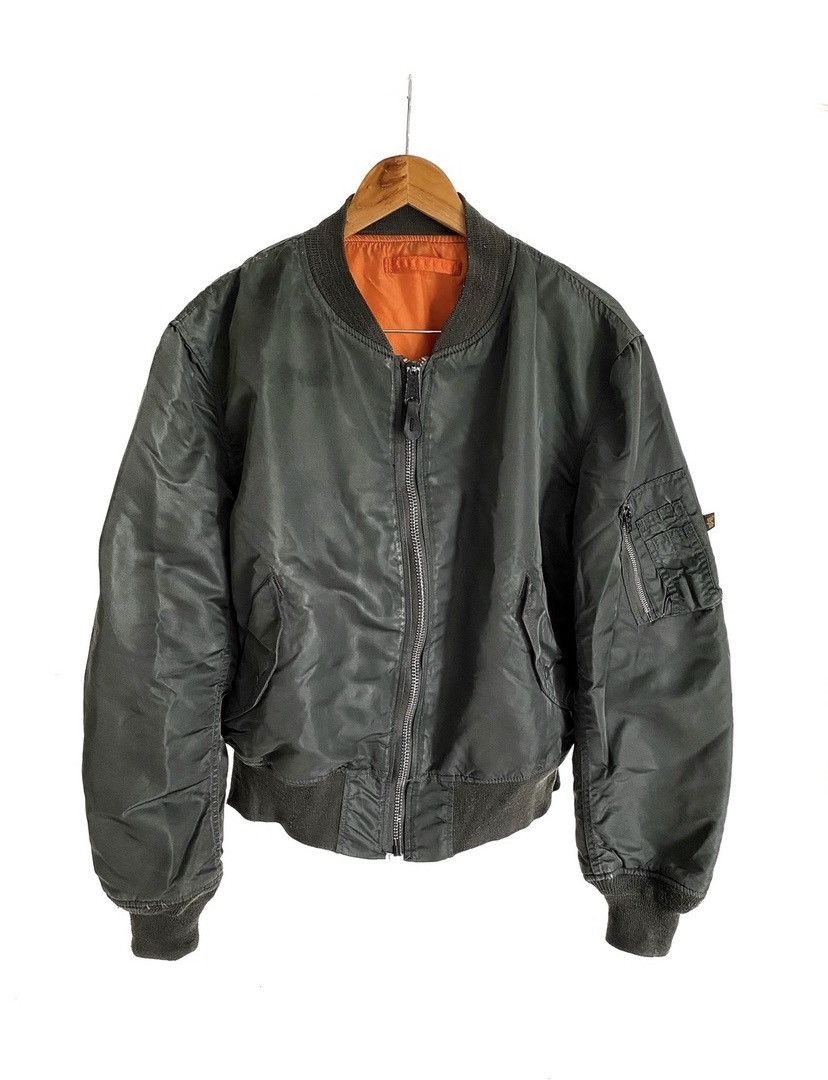 Avirex × Vintage Vintage Kenye West Alpha Industries inc. Flight Jacket USA Size US L / EU 52-54 / 3 - 1 Thumbnail
