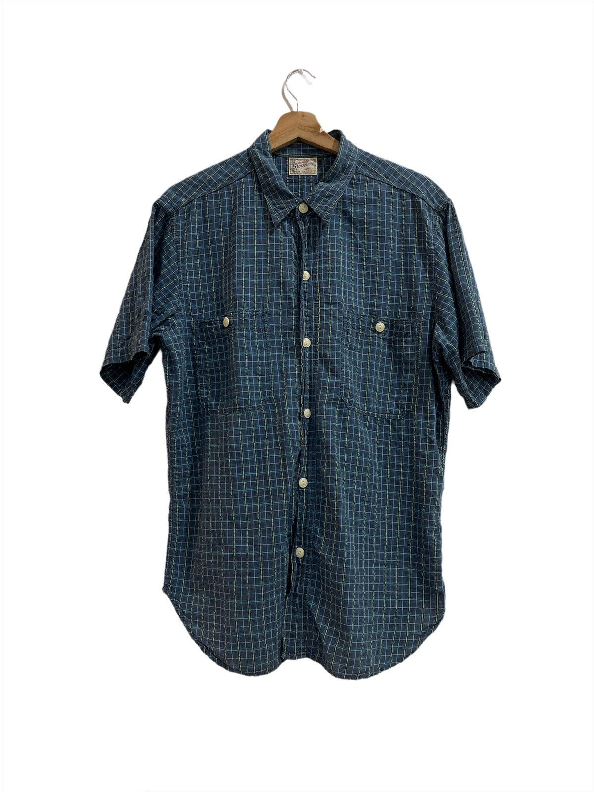 image of Kapital x The Real Mccoys Grailedog The Real Mccoy’S Edition “Kamakura” B/d Shirt in Chereked (Size