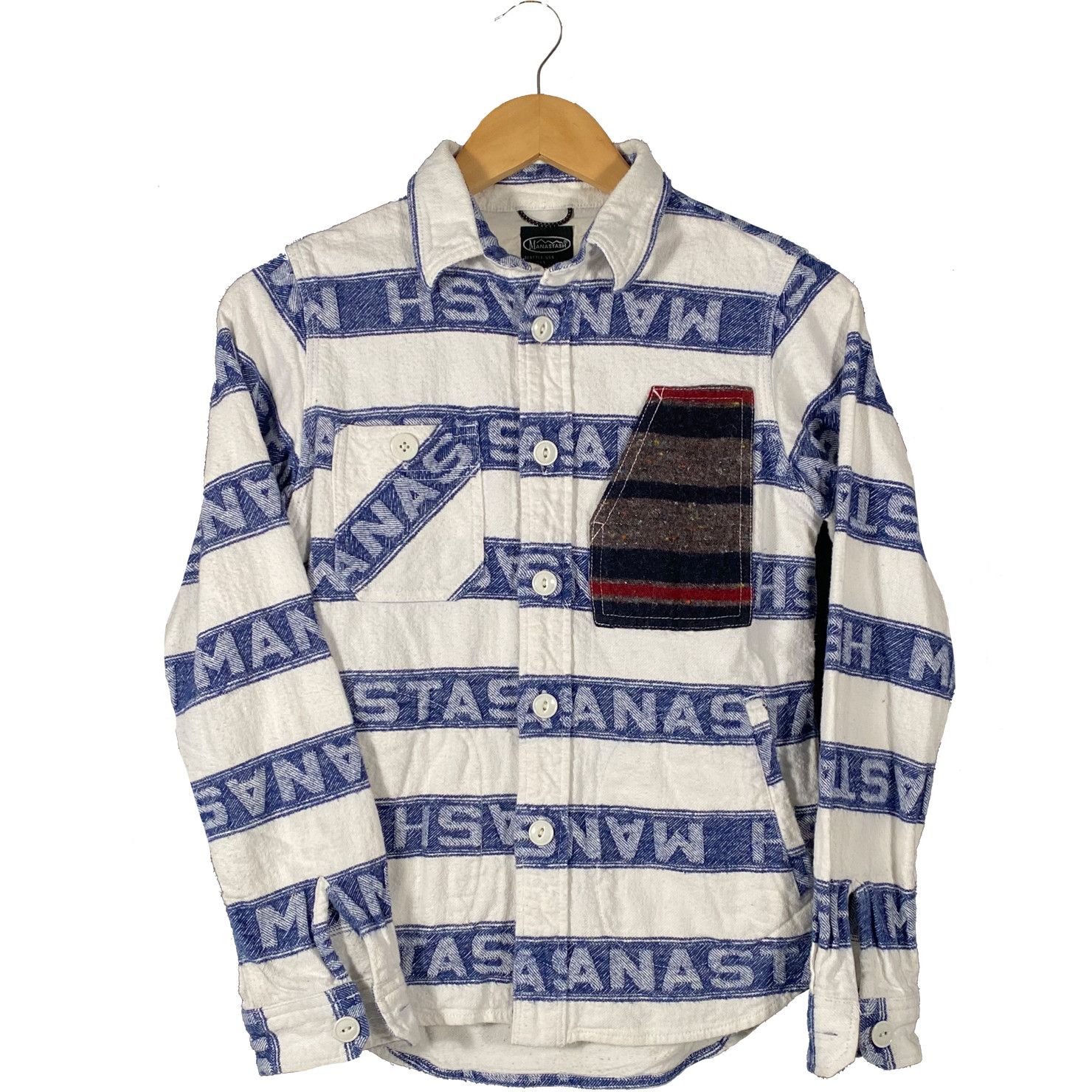 Manastash Manastach Hemp Cut and Sew Button Up Shirt Size US XS / EU 42 / 0 - 1 Thumbnail