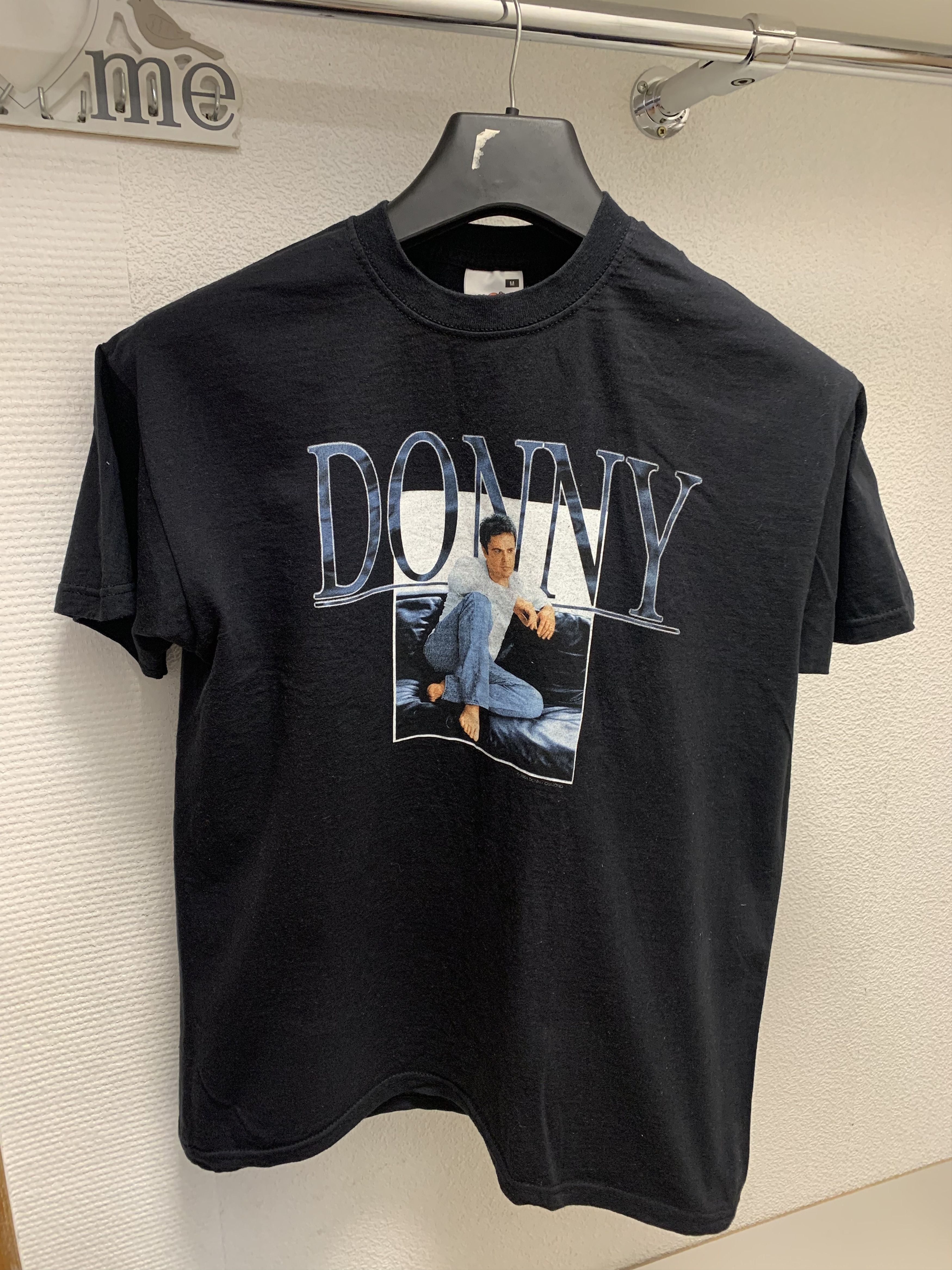 Fruit Of The Loom Donny osmond 2004 M size black tour t-shirt big logo Size US M / EU 48-50 / 2 - 1 Thumbnail