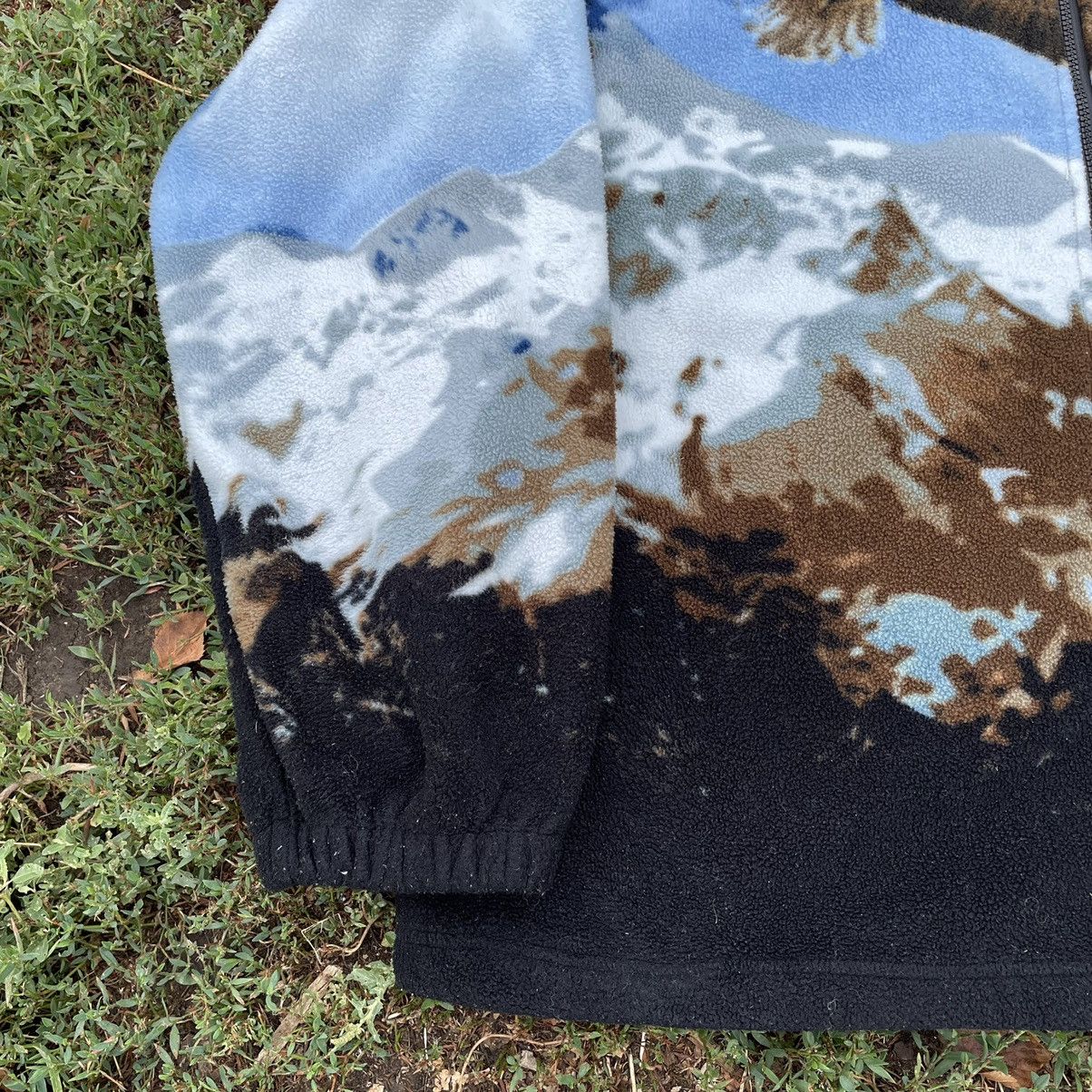 Japanese Brand Vintage Y2K Teddy Sherpa Hoodie Art Print KanyeWest Style Size US XXL / EU 58 / 5 - 3 Thumbnail