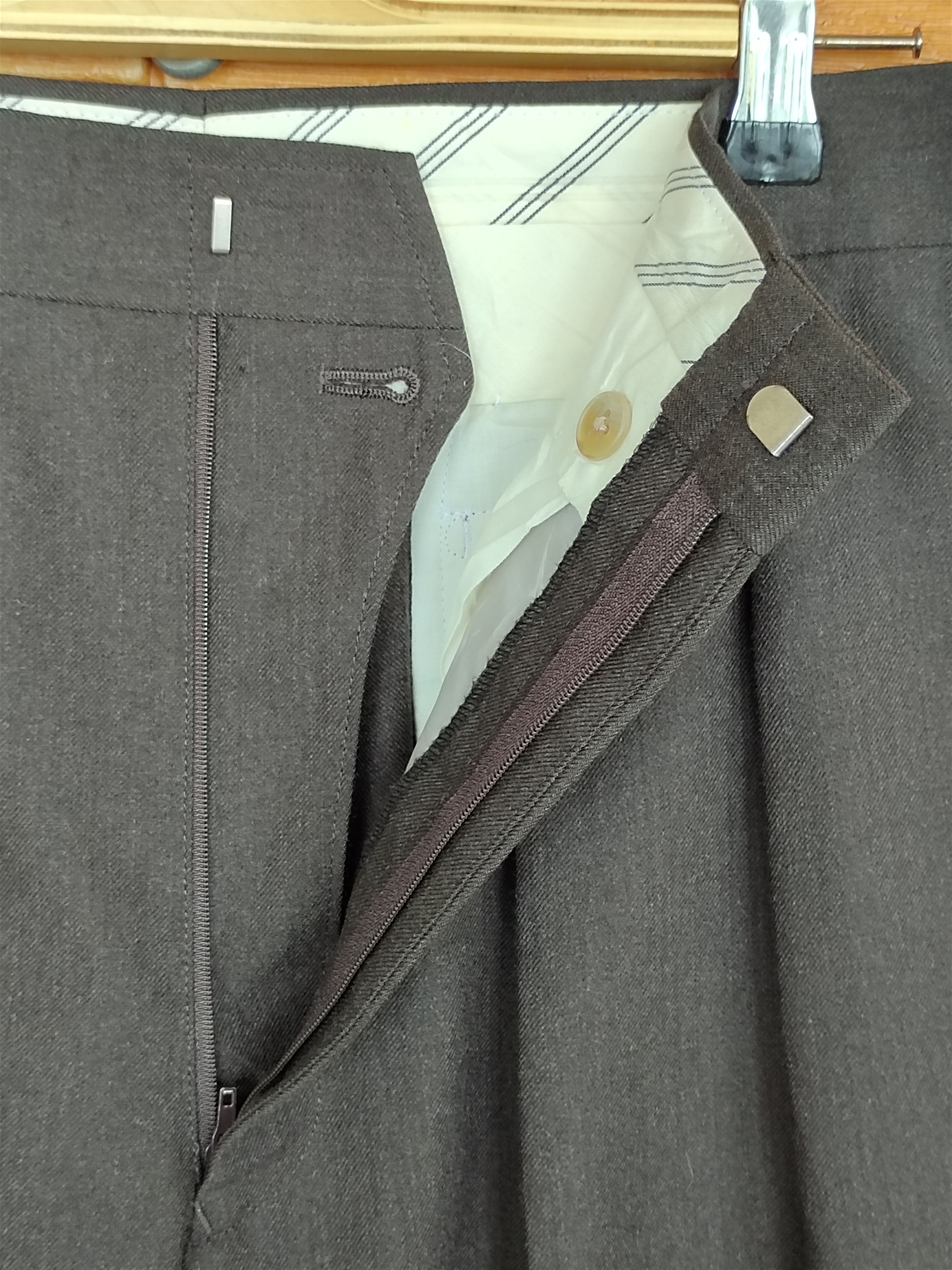 Burberry Vintage Classic BURBERRYS Wool Trouser Pants Size US 31 - 13 Thumbnail