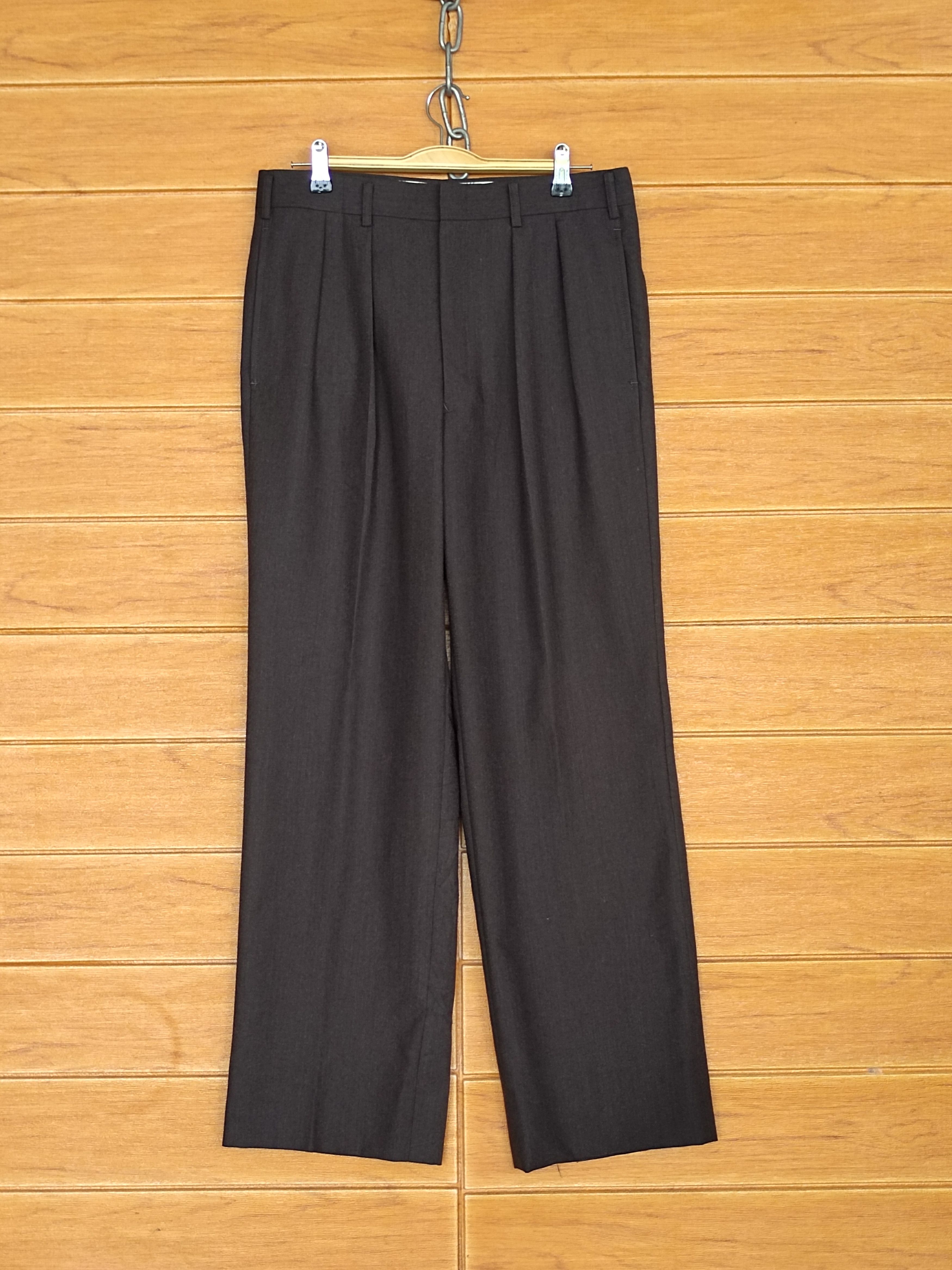 Burberry Vintage Classic BURBERRYS Wool Trouser Pants Size US 31 - 2 Thumbnail