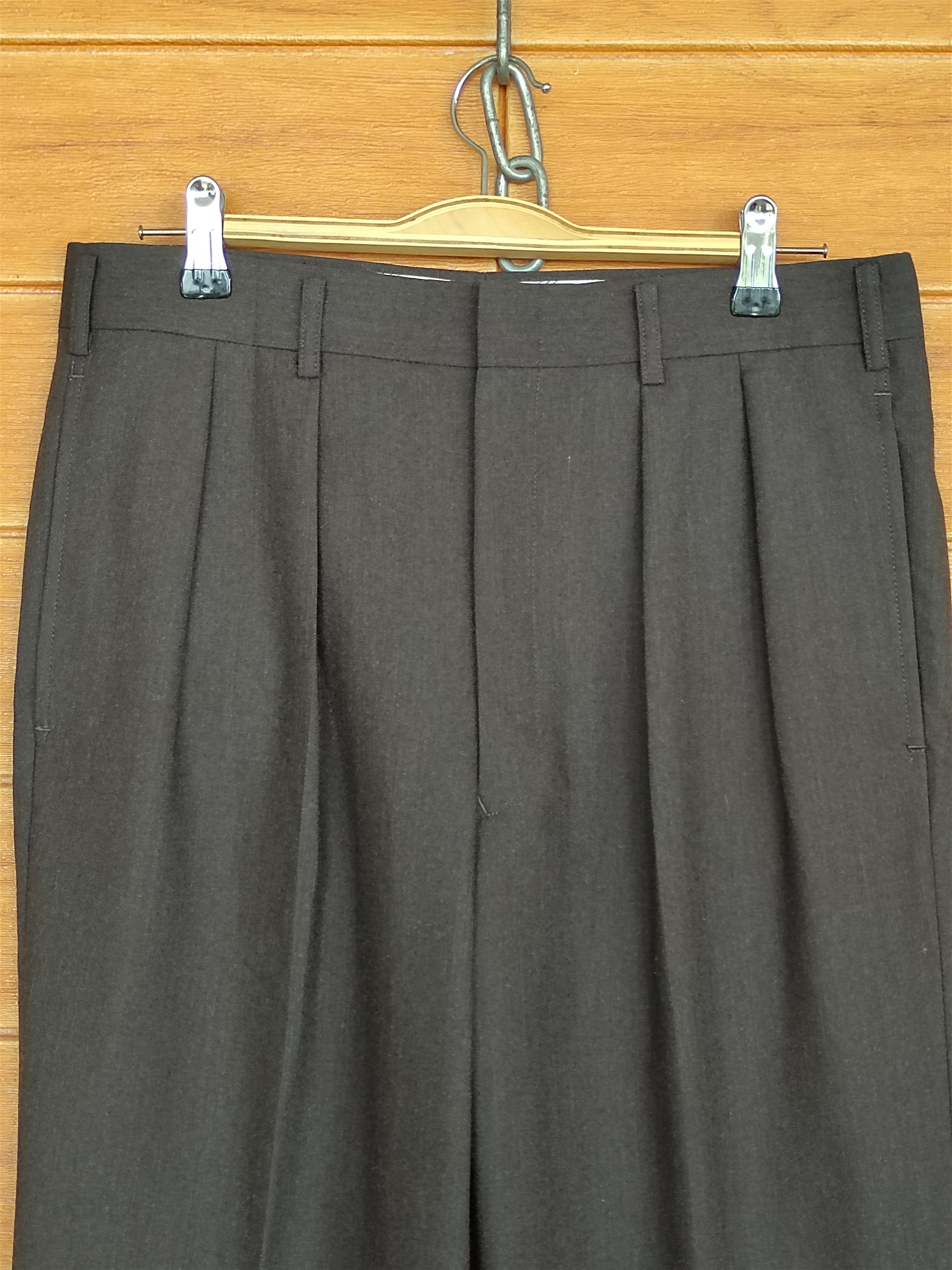 Burberry Vintage Classic BURBERRYS Wool Trouser Pants Size US 31 - 3 Thumbnail
