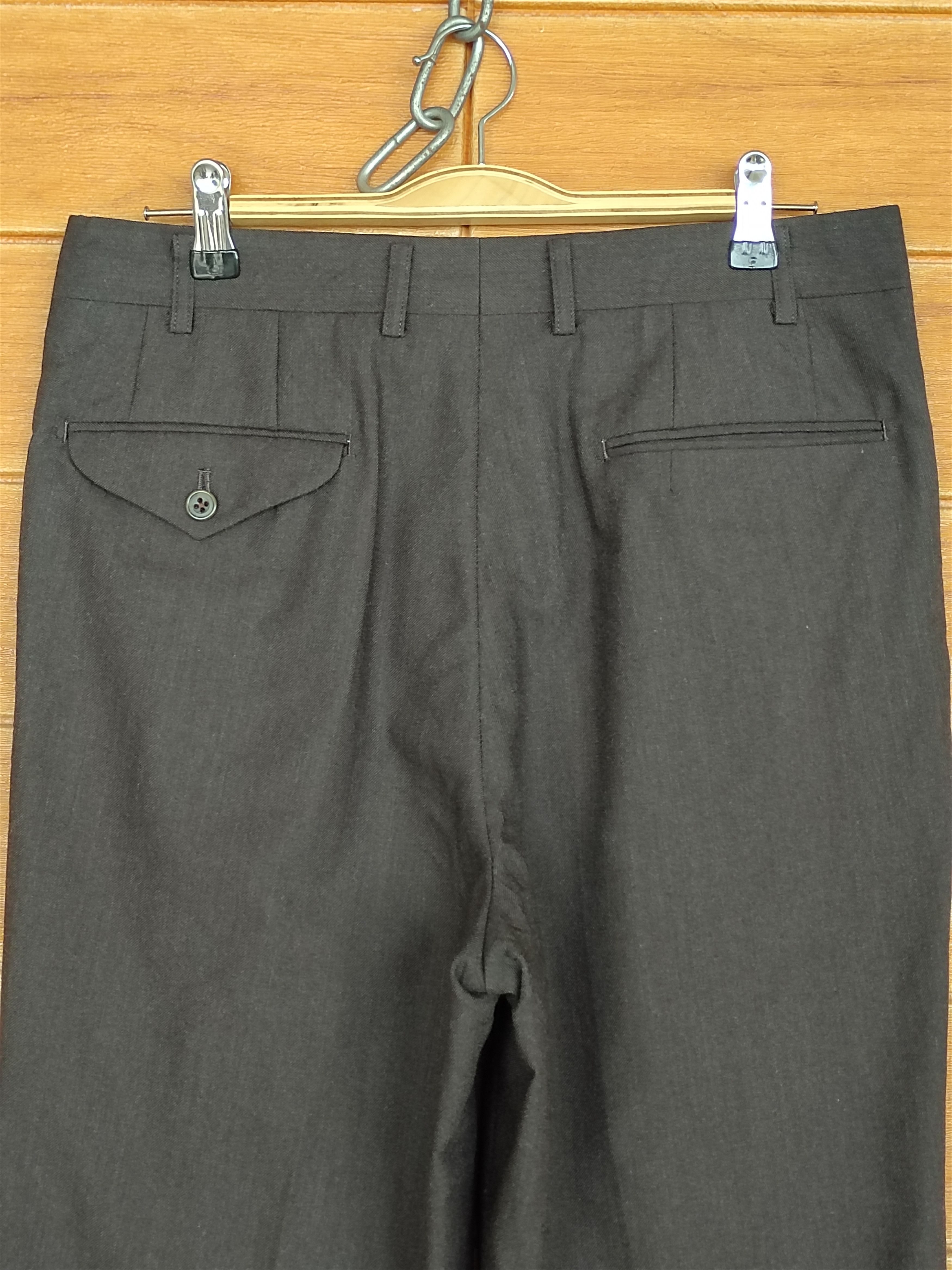 Burberry Vintage Classic BURBERRYS Wool Trouser Pants Size US 31 - 9 Thumbnail