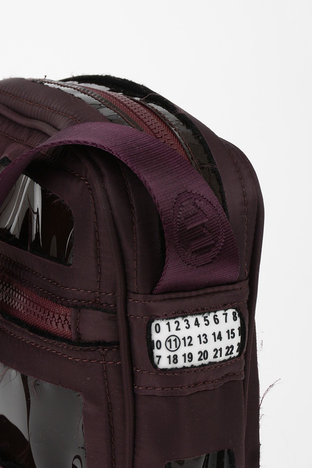 Maison Margiela Crossbody Bag in Burgundy Size ONE SIZE - 3 Thumbnail