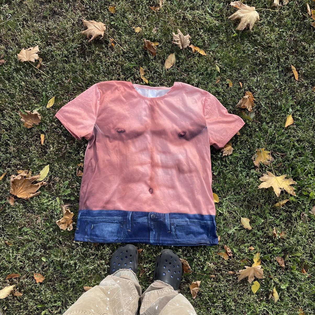 Vintage Vintage Y2K Sun Faded Graphic Tee Oversized Workwear Rave M Size US M / EU 48-50 / 2 - 5 Thumbnail