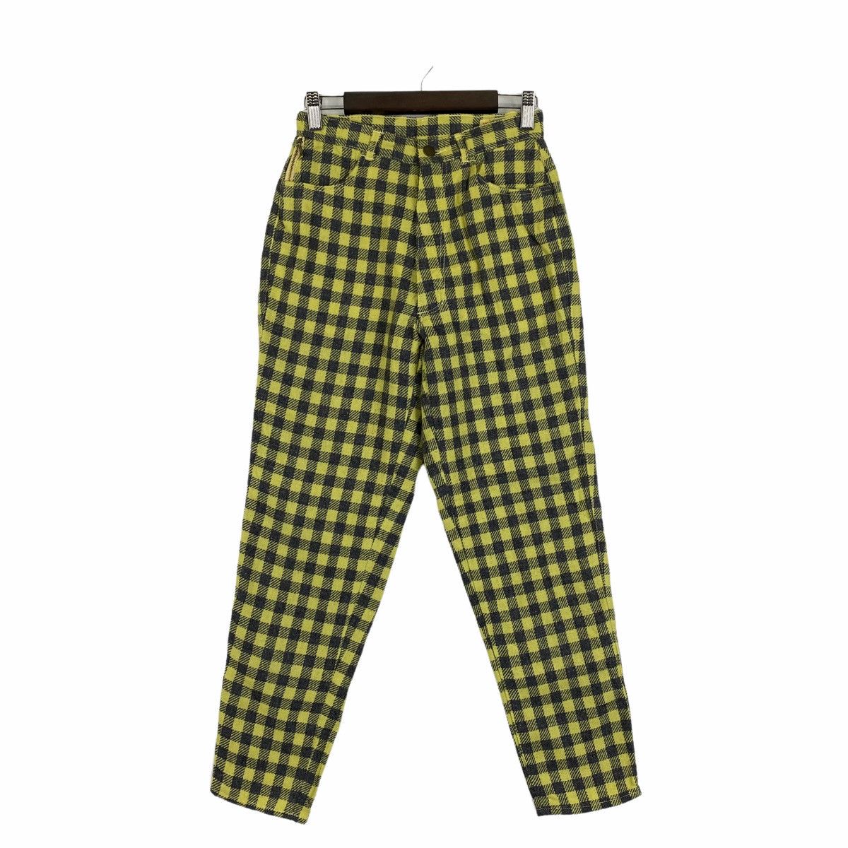 Vintage × Wrangler Vintage WRANGLER Gals Checkered Tartan Wool Casual Pants Size US 26 / EU 42 - 1 Thumbnail