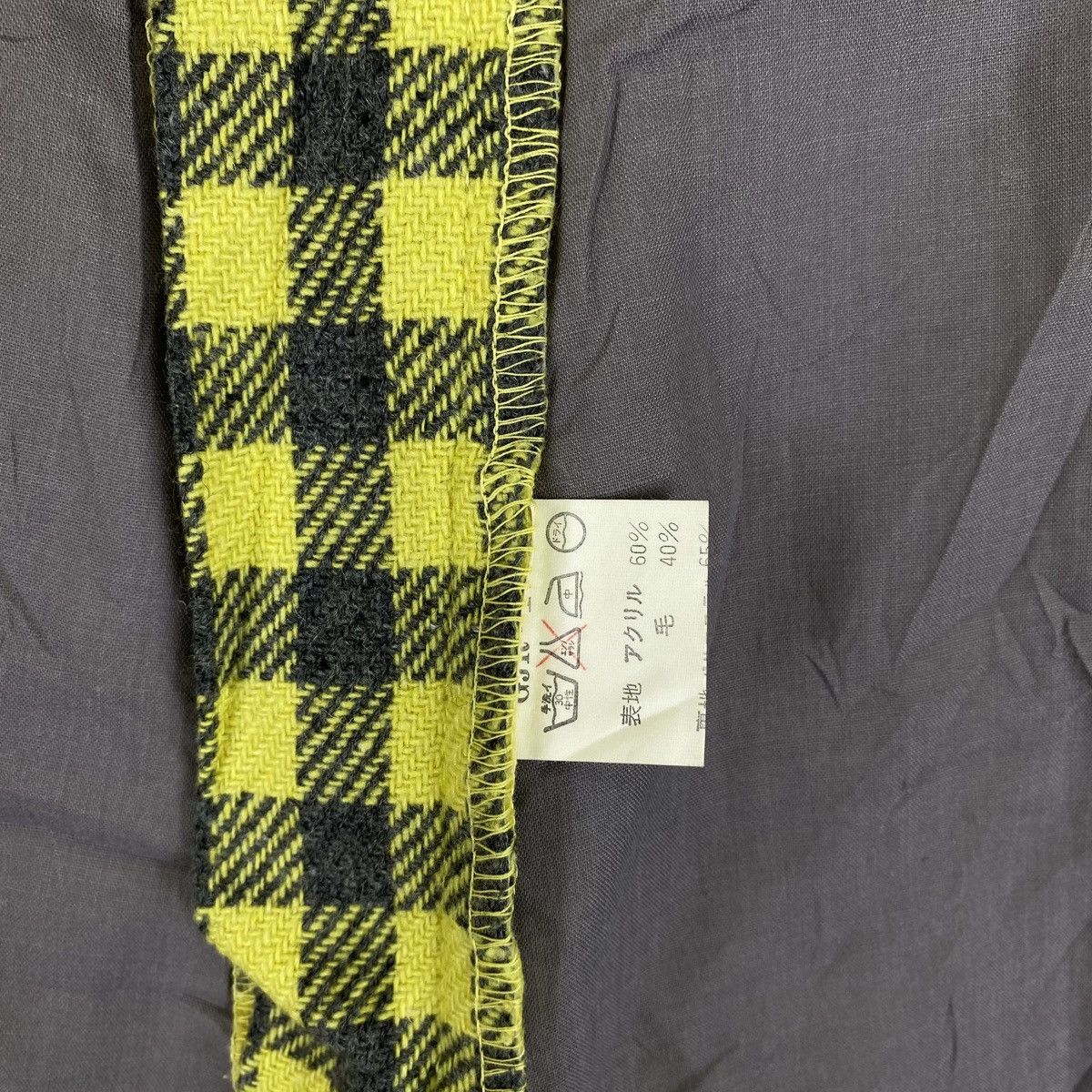 Vintage × Wrangler Vintage WRANGLER Gals Checkered Tartan Wool Casual Pants Size US 26 / EU 42 - 11 Thumbnail